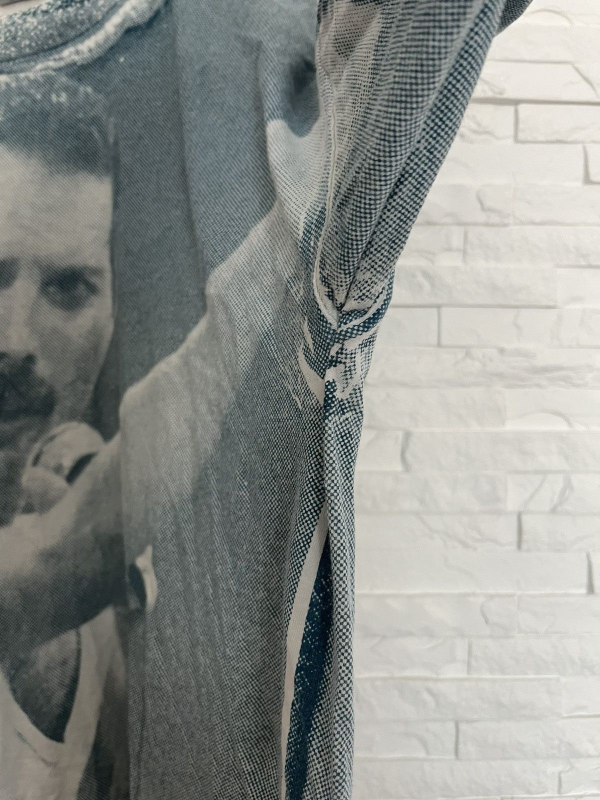 Vintage Freddie Mercury Queen 1993 Allover print Tshirt Live Aid XL Size US XL / EU 56 / 4 - 3 Thumbnail