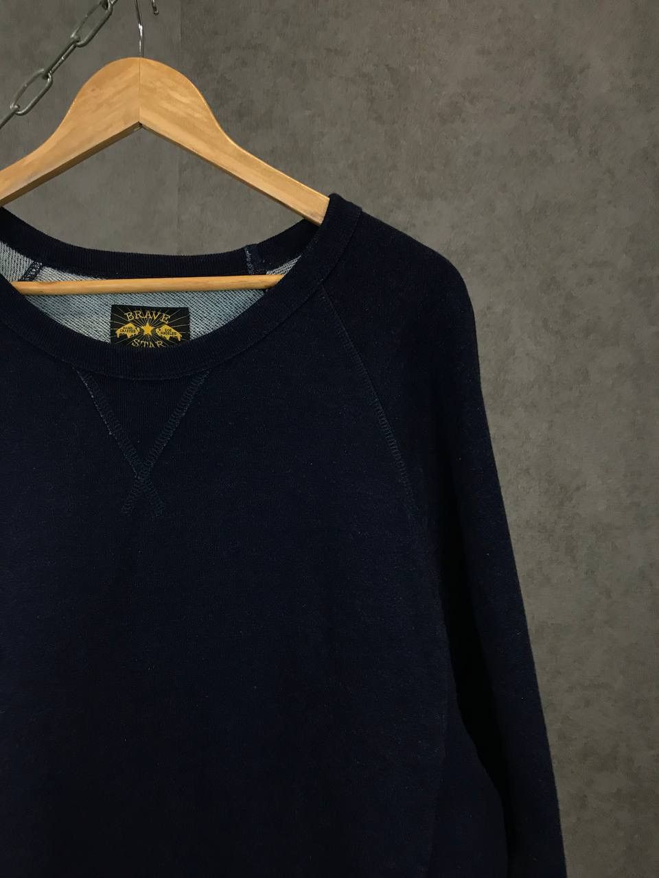 Brave Star Selvage Brave Star made in USA vintage indigo sweatshirt Size US XL / EU 56 / 4 - 2 Thumbnail