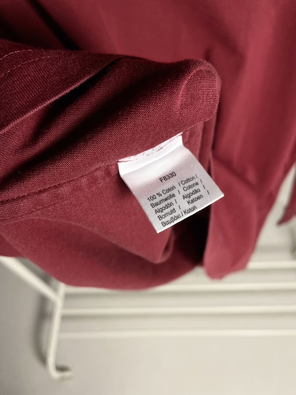 Golf le Fleur × Lacoste × Vintage 🐊VINTAGE🐊 Lacoste chemise Red high Neck Golf longsleeve tee Size US L / EU 52-54 / 3 - 6 Thumbnail