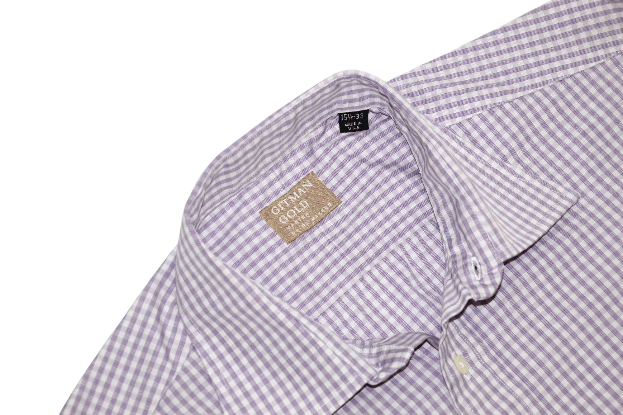Gitman Bros. Gitman Gold USA Glen check point-collar twill casual shirt Size US L / EU 52-54 / 3 - 3 Thumbnail