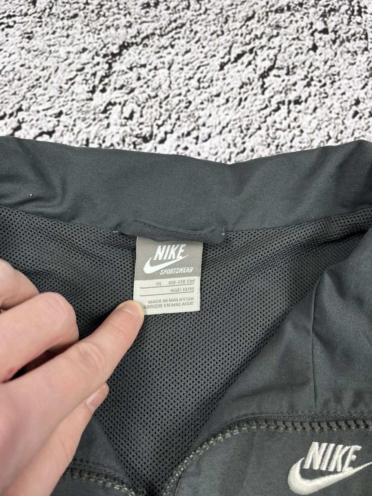 Nike Vintage Y2K Nike back swoosh track jacket windbreaker S Size US S / EU 44-46 / 1 - 8 Thumbnail