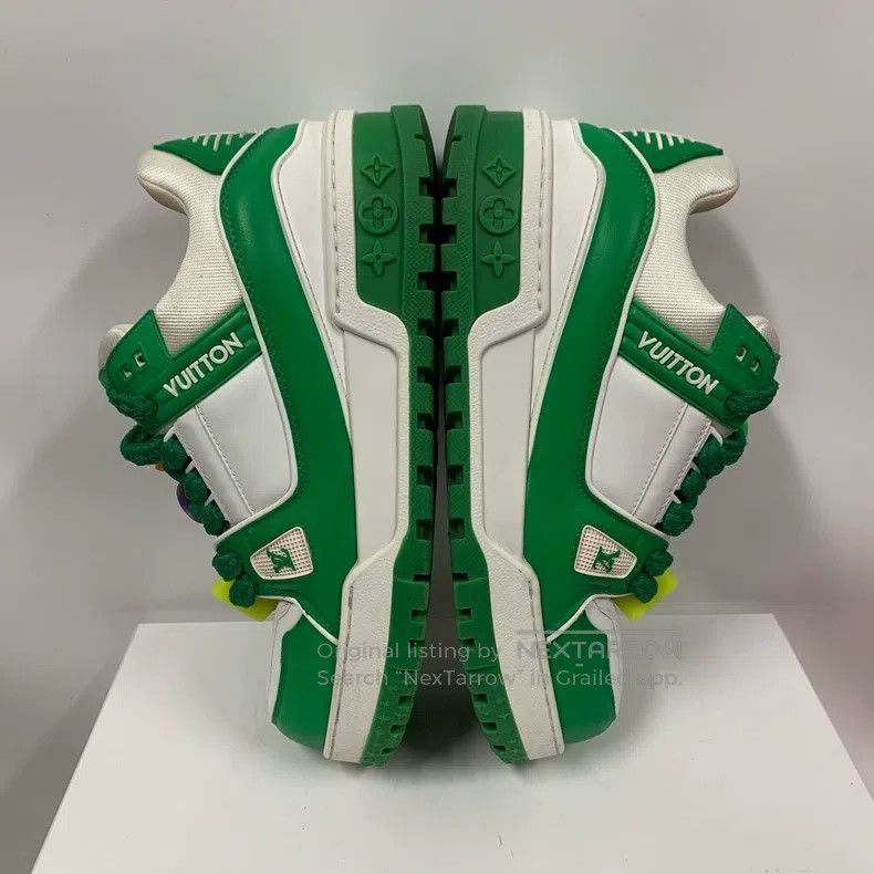 Louis Vuitton Louis Vuitton The tariner is green and fat shoes Size US 8 / EU 41 - 1 Thumbnail
