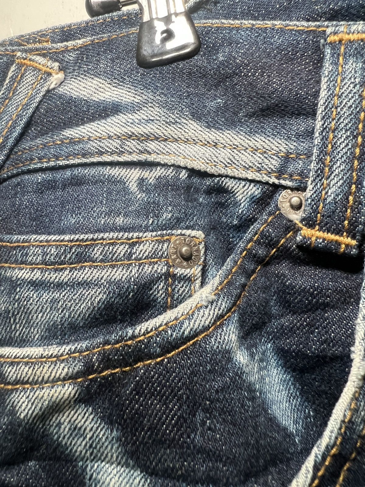 If Six Was Nine × Tornado Mart TORNADO MART Acid Wash Flare Jeans Size US 33 - 5 Thumbnail