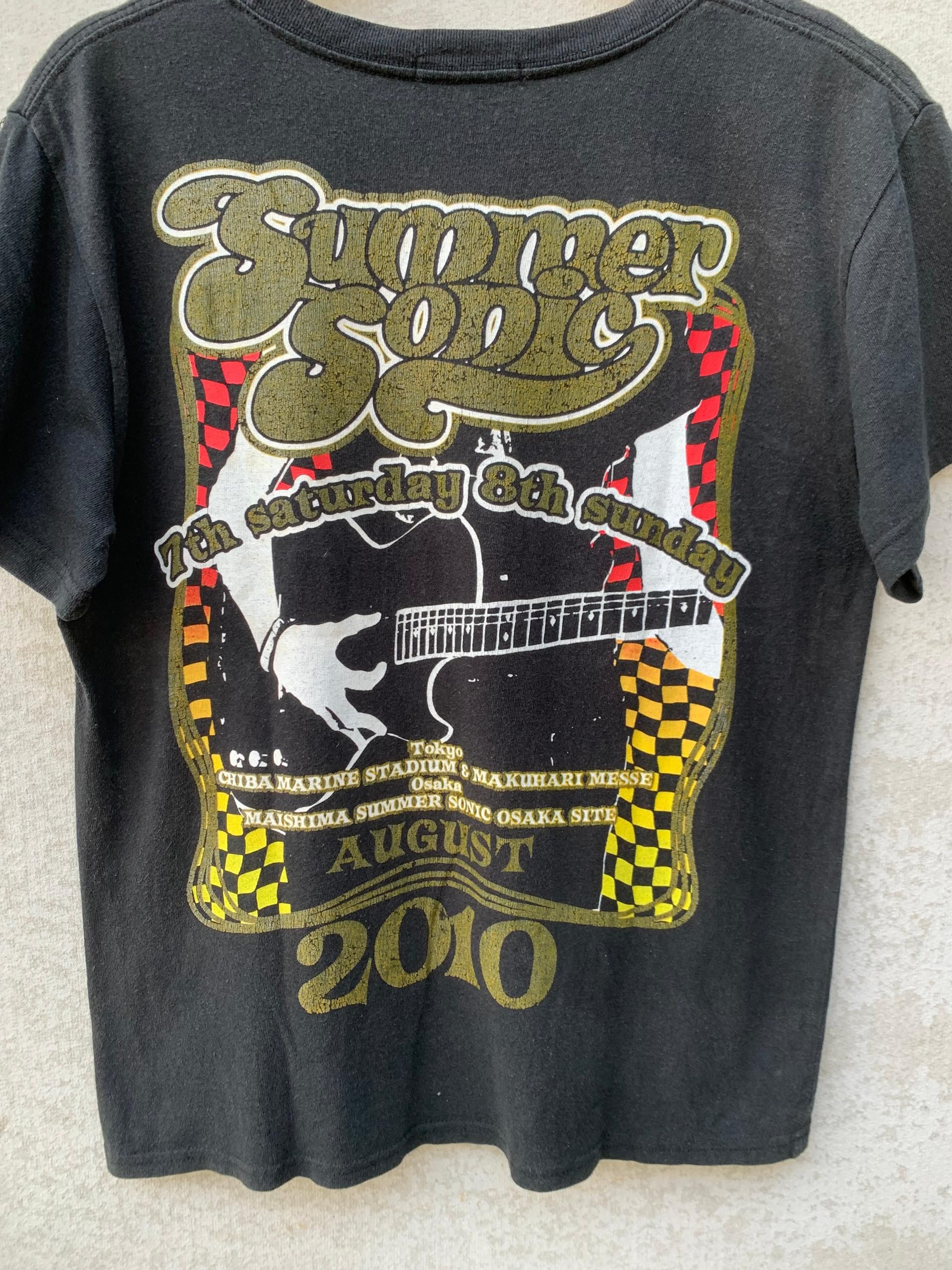 Band Tees Summer Sonic In Japan 2010 Tee Size US S / EU 44-46 / 1 - 4 Thumbnail