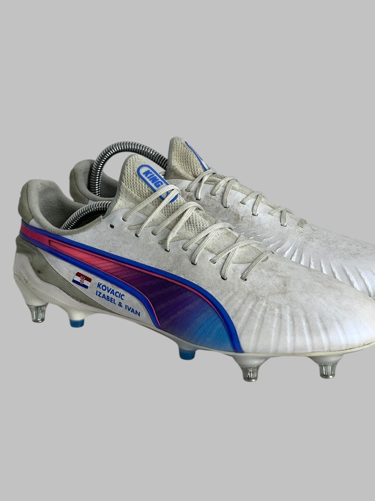 Puma #8 Mateo Kovacic Puma King MxSG Football Boots Match Worn Size US 9 / EU 42 - 8 Thumbnail