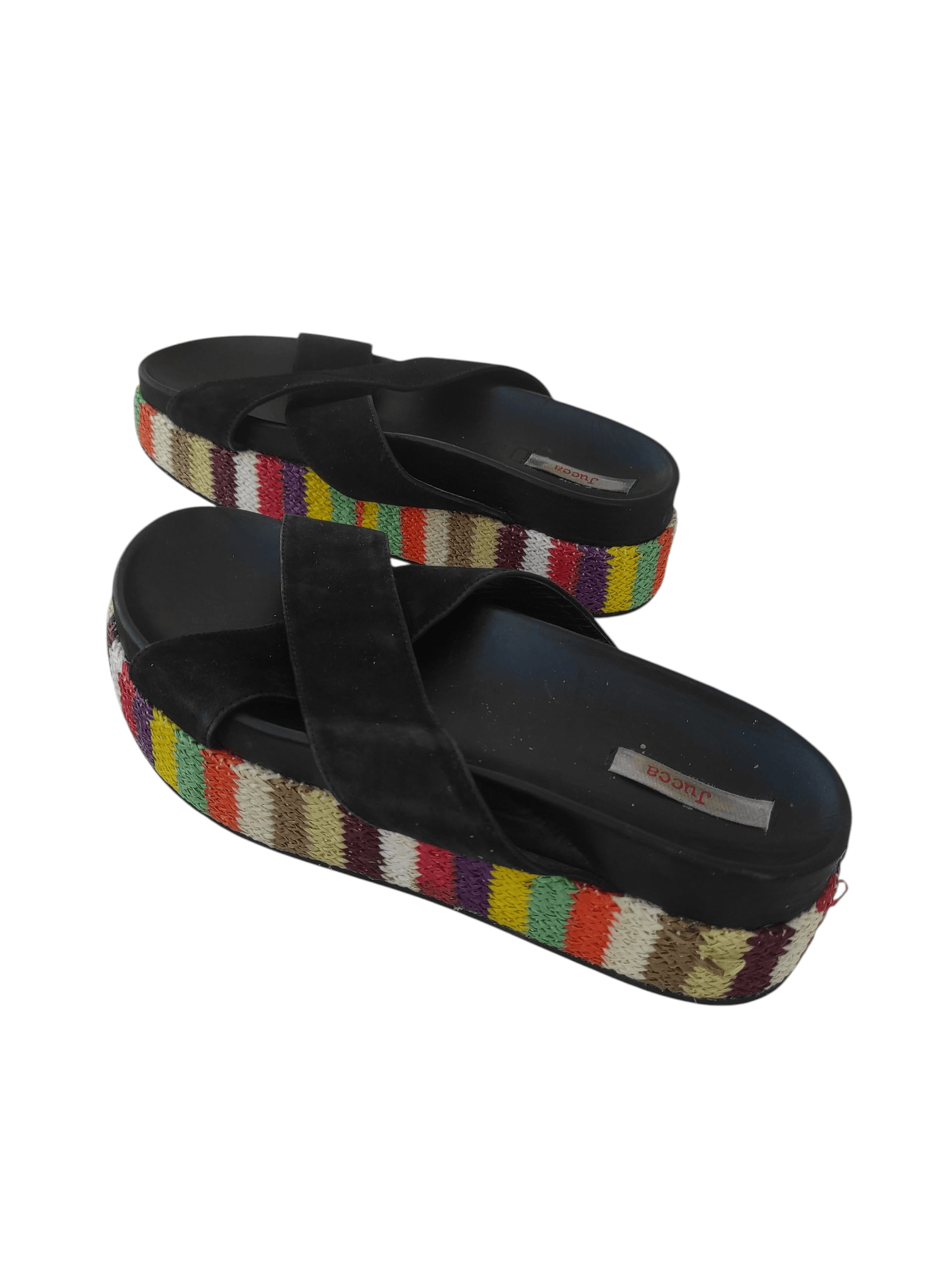 Other Jucca Chunky Platform Colorful Sandals Comfort Open Toe Size US 9 / IT 39 - 7 Thumbnail