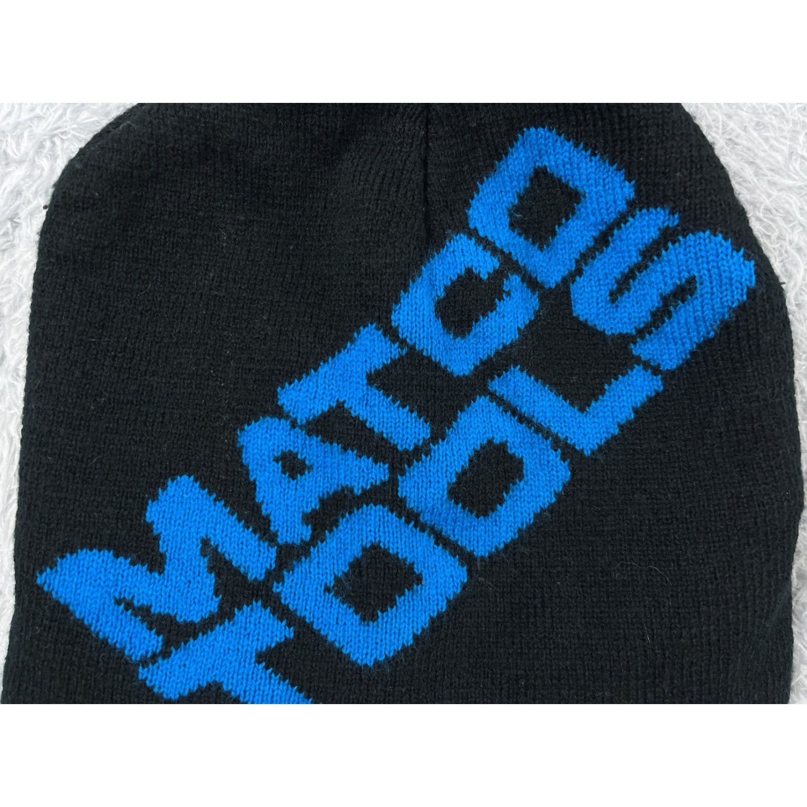 Vintage Matco Beanie Hats Toque Adult One Size Black Knit 100% Acrylic Tools Mechanic Logo Ski Size ONE SIZE - 2 Thumbnail