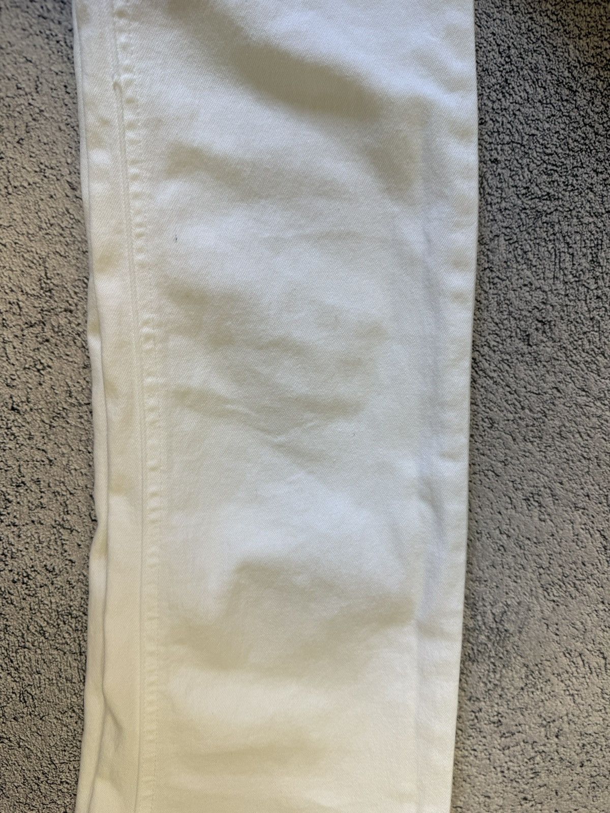 Acne Studios Acne Jeans HEP Slim Straight White Denim 26x34 Vintage Size 26" / US 2 / IT 38 - 22 Thumbnail