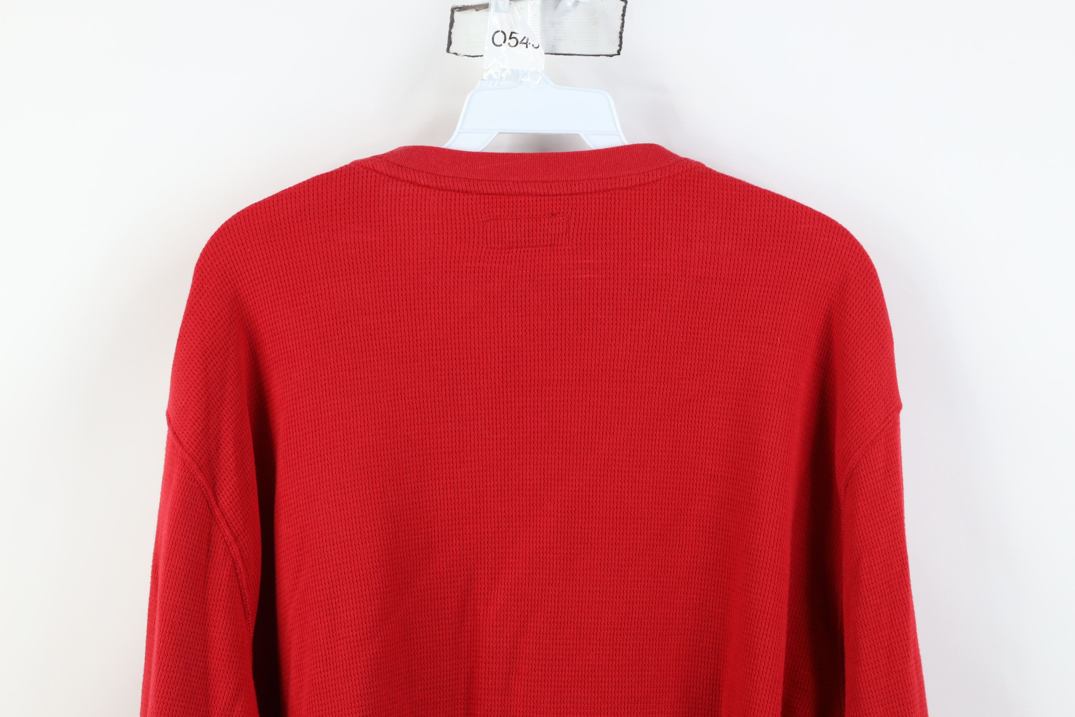 Polo Ralph Lauren Vintage 90s Y2K Ralph Lauren Waffle Knit Long Sleeve T-Shirt Size US XXL / EU 58 / 5 - 11 Thumbnail