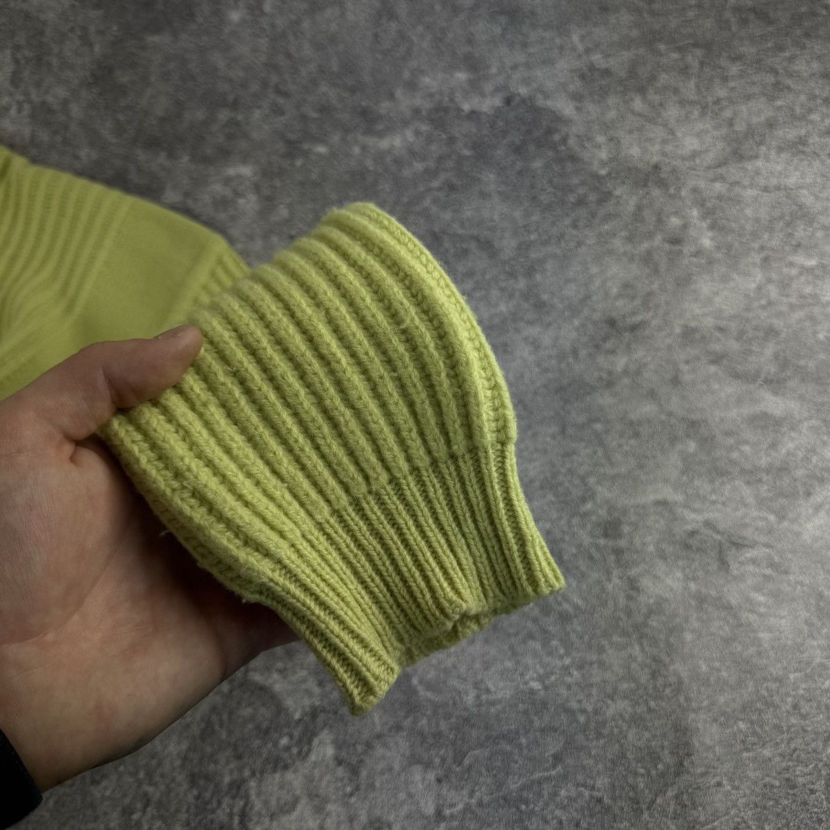 Rick Owens Rick Owens Sisyphus SS18 Lime Green Heavy Rib Sweater Size L / US 10 / IT 46 - 6 Thumbnail