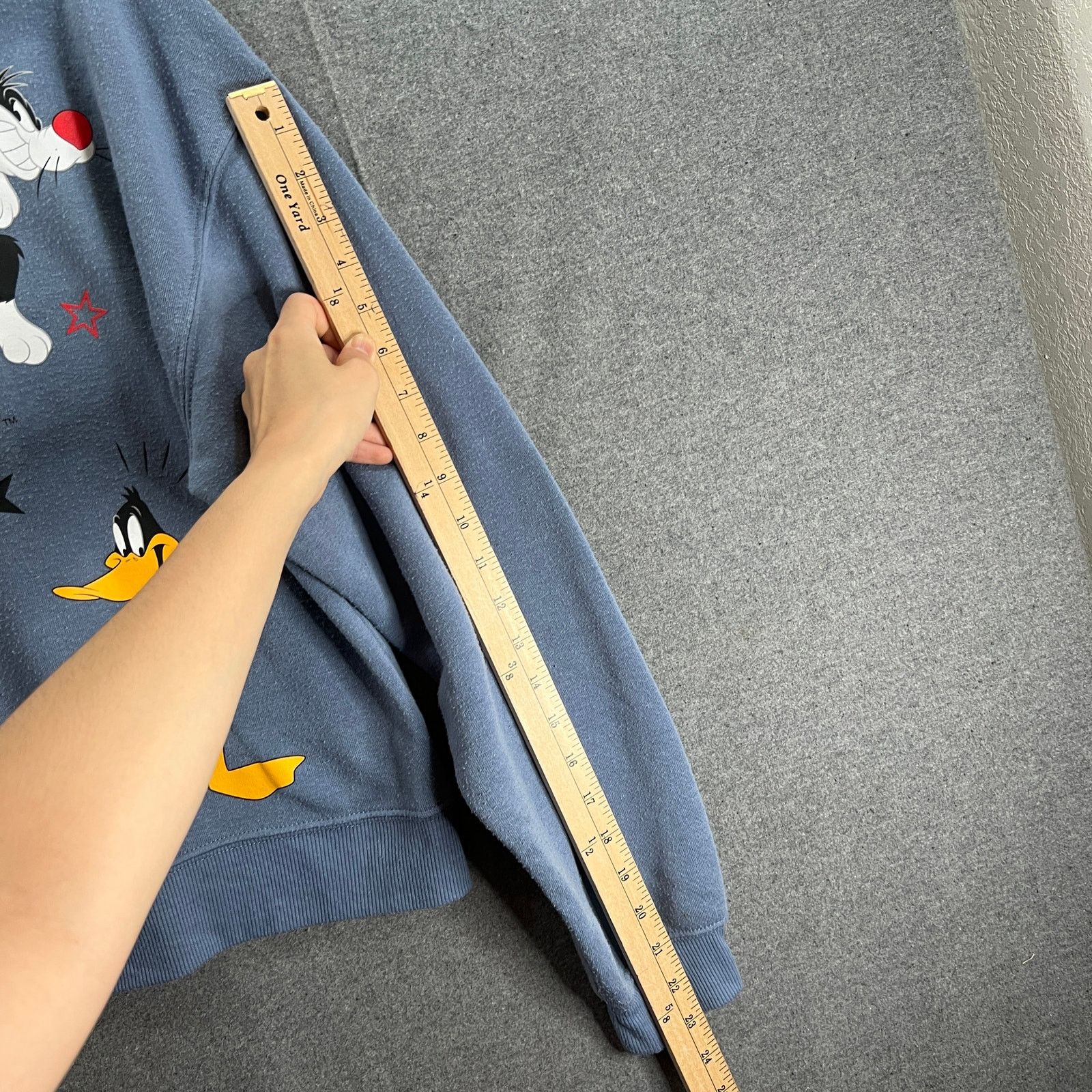 Other Looney Tunes Shirt Women Size XS Blue Long Sleeve Size XS / US 0-2 / IT 36-38 - 6 Thumbnail
