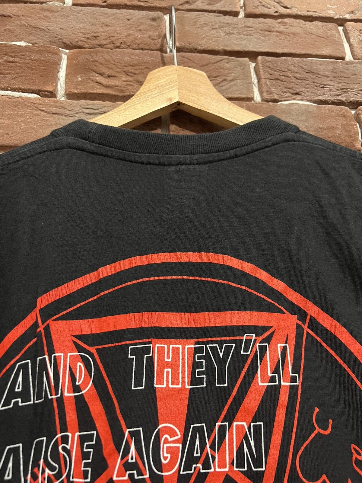 Band Tees Vintage Rare 1995 Vader Sothis Black Metal Band Tshirt Size US L / EU 52-54 / 3 - 7 Thumbnail