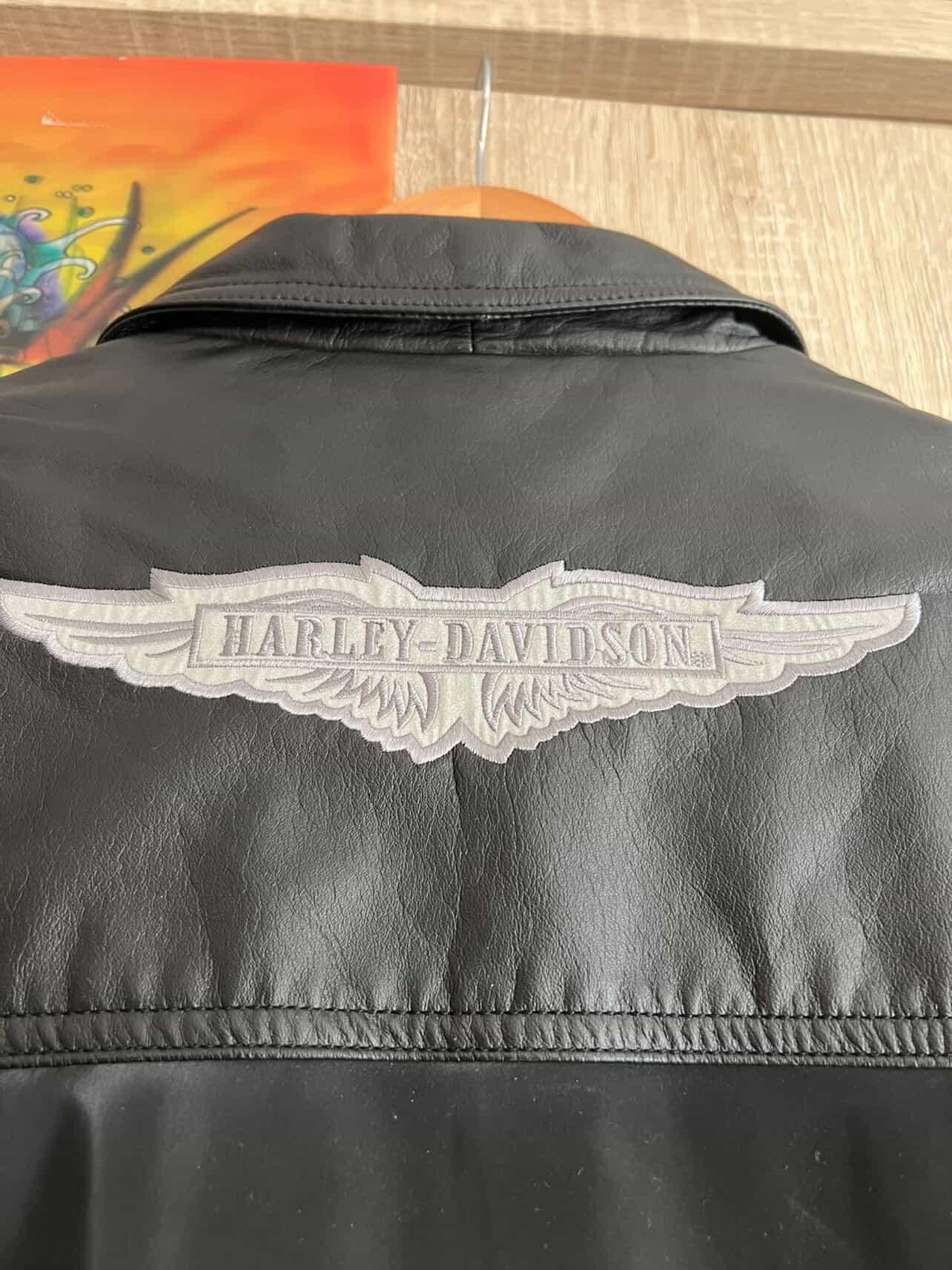 Harley Davidson Harley Davidson Hybrid Jacket Genuine leather with PVC 💥🔥 Size US XL / EU 56 / 4 - 16 Thumbnail
