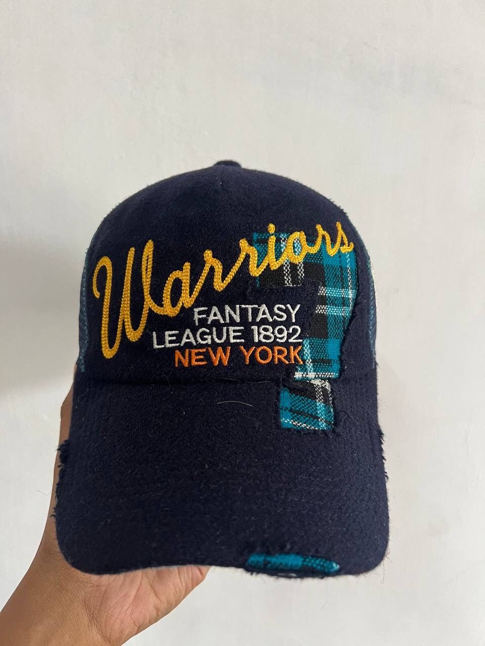 Hat Club Back Number Warrior Striped New York Trucker Hat Size ONE SIZE - 7 Thumbnail