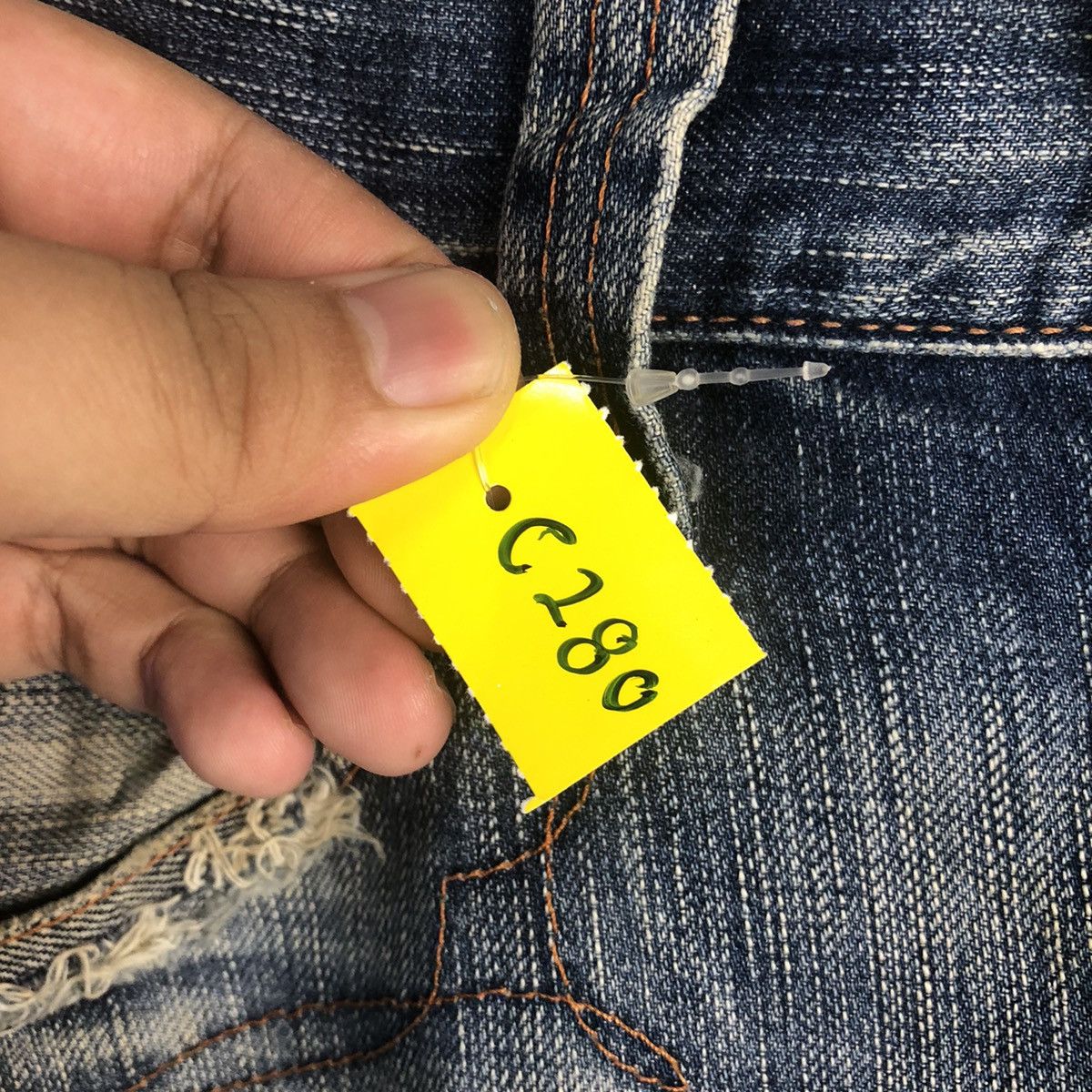 DL Edwin Blue Denim Pants #C280