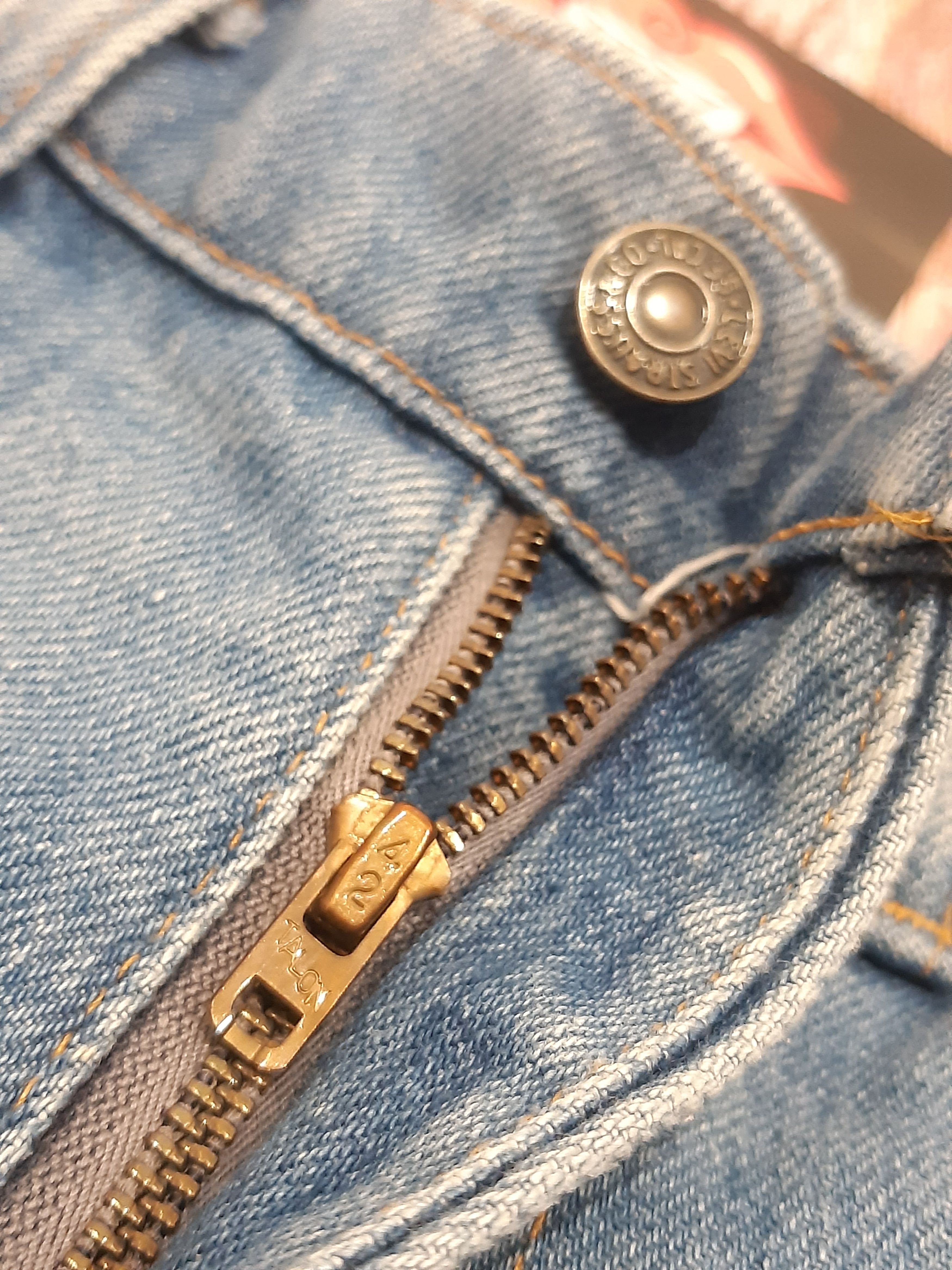 Levi's Levis 646 Bell Bottom Flare Bootcut Orange Tab TALON Jeans Size US 28 / EU 44 - 9 Thumbnail