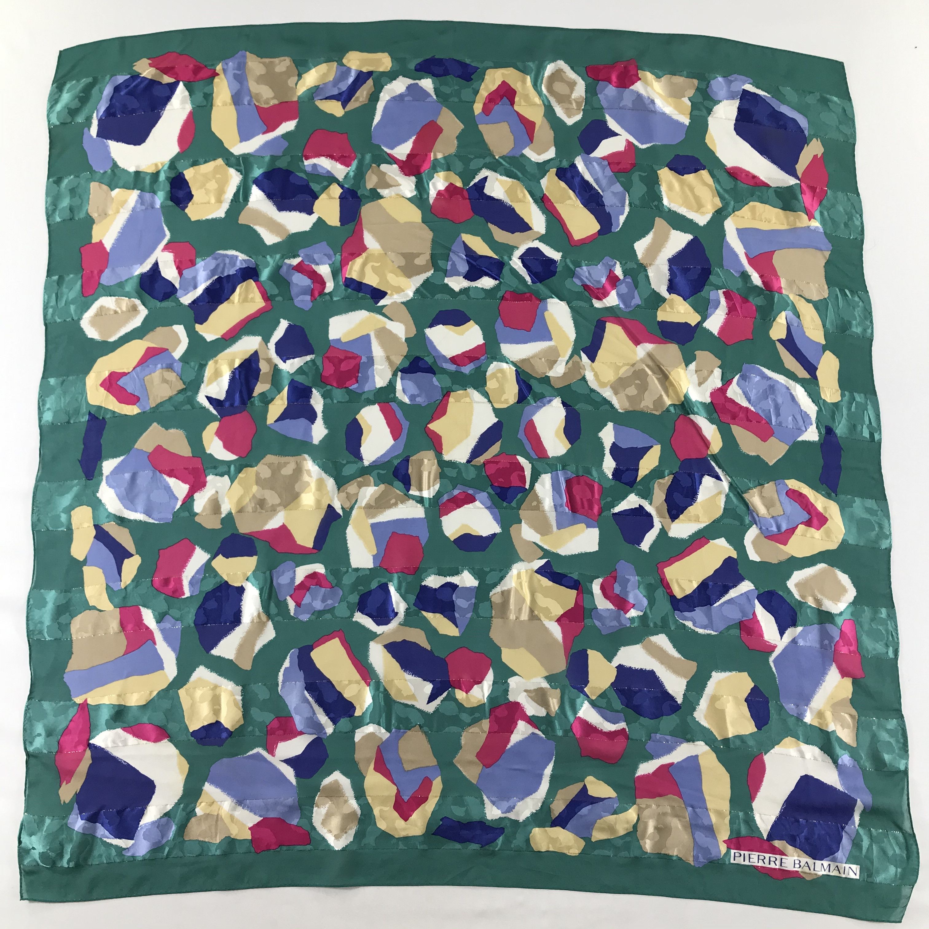 Pierre Balmain Vintage Pierre Balmain Silk scarf Size ONE SIZE - 2 Thumbnail