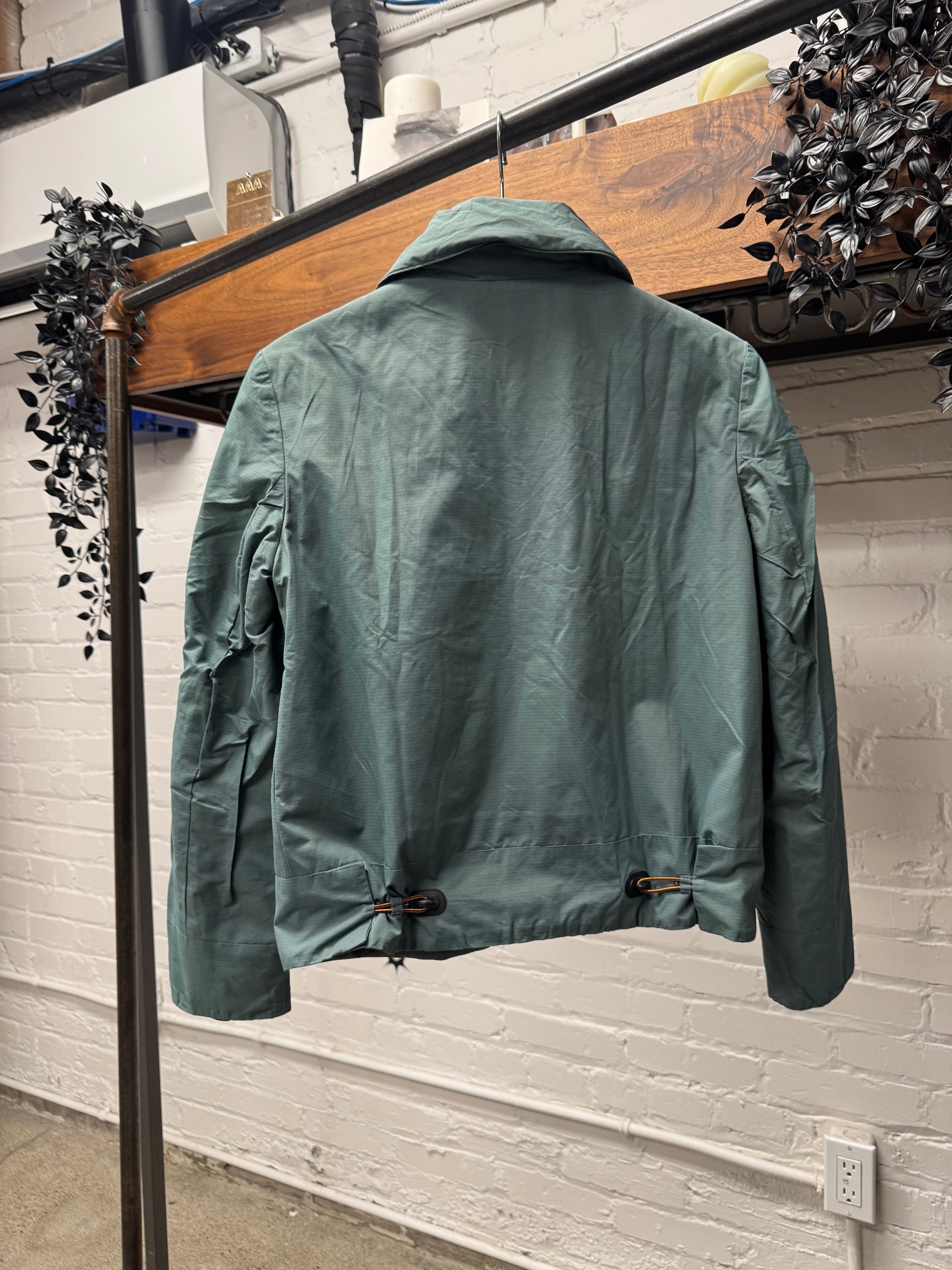 Miu Miu Vintage Miu Miu ‘Uniform Blue’ Cinch Adjustable Zip-Up Jacket Size S / US 4 / IT 40 - 4 Thumbnail