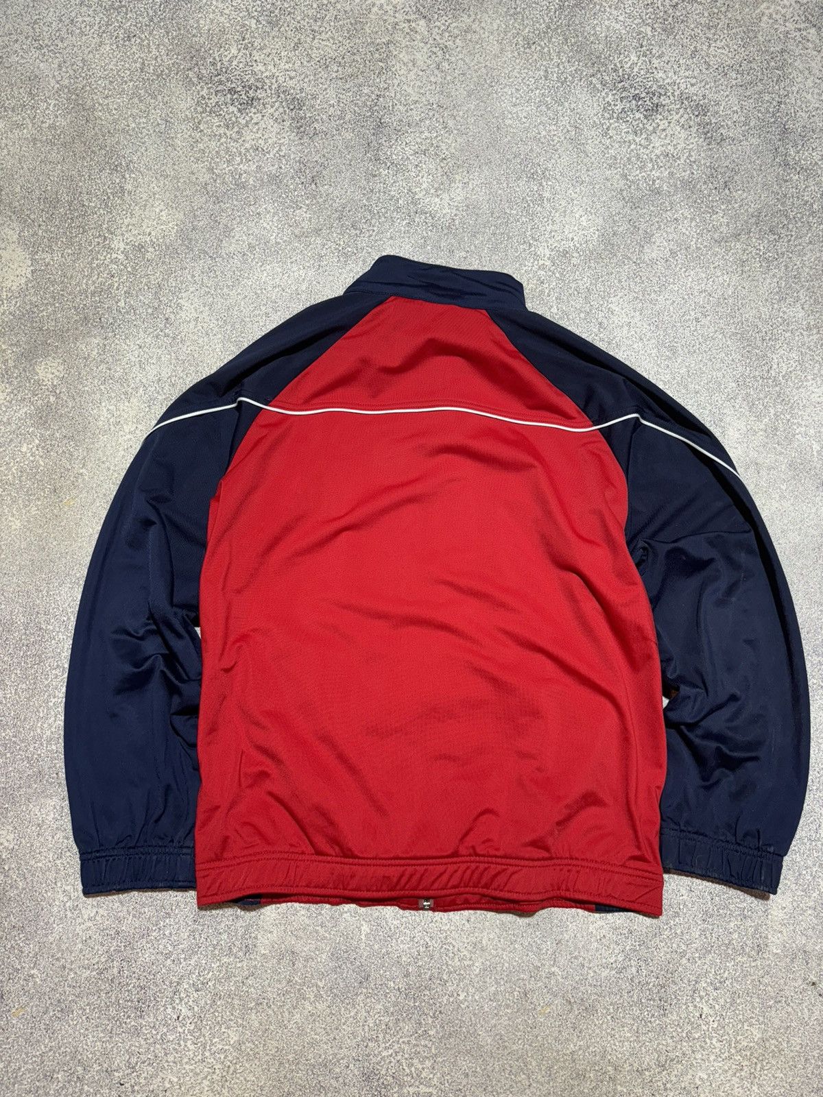 Nike × Vintage VINTAGE NIKE DRILL Small logo swoosh zip hoodie Y2K 00s Size US M / EU 48-50 / 2 - 7 Thumbnail