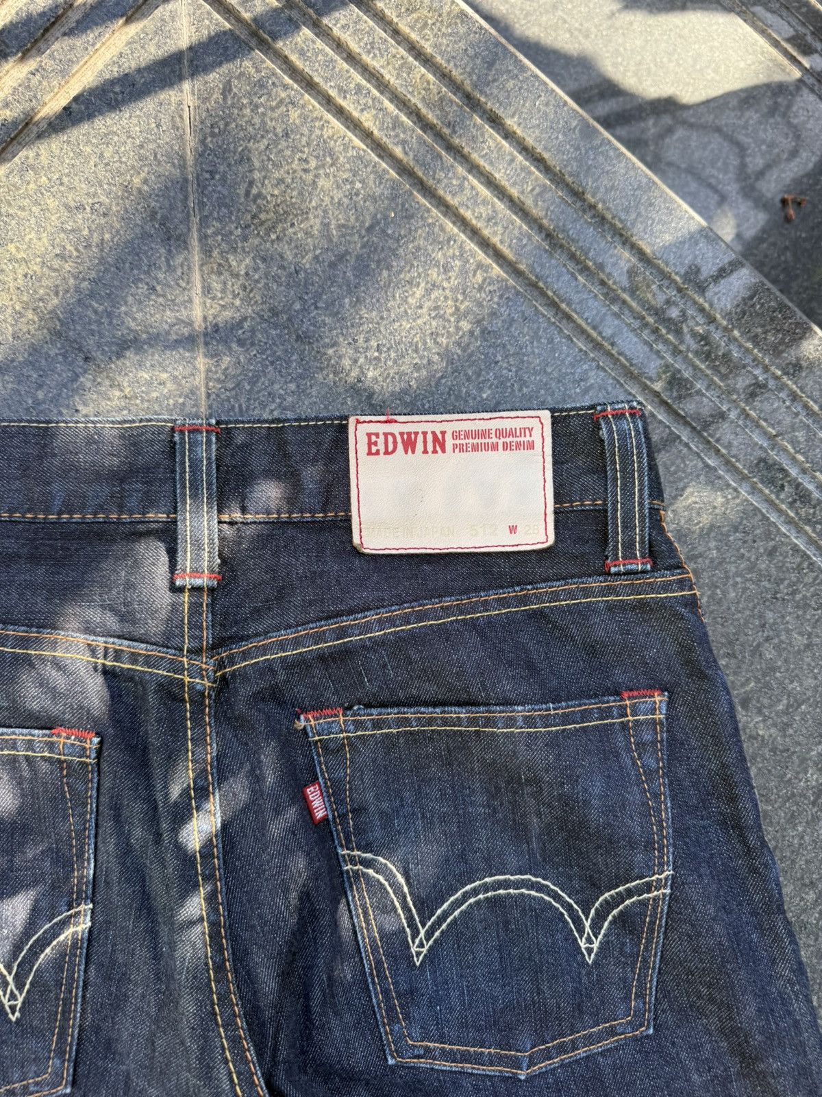Edwin 90’s EDWIN 512 RARE MULTI LOGO Y2K RETRO JAPANESE PANTS Size US 28 / EU 44 - 8 Thumbnail