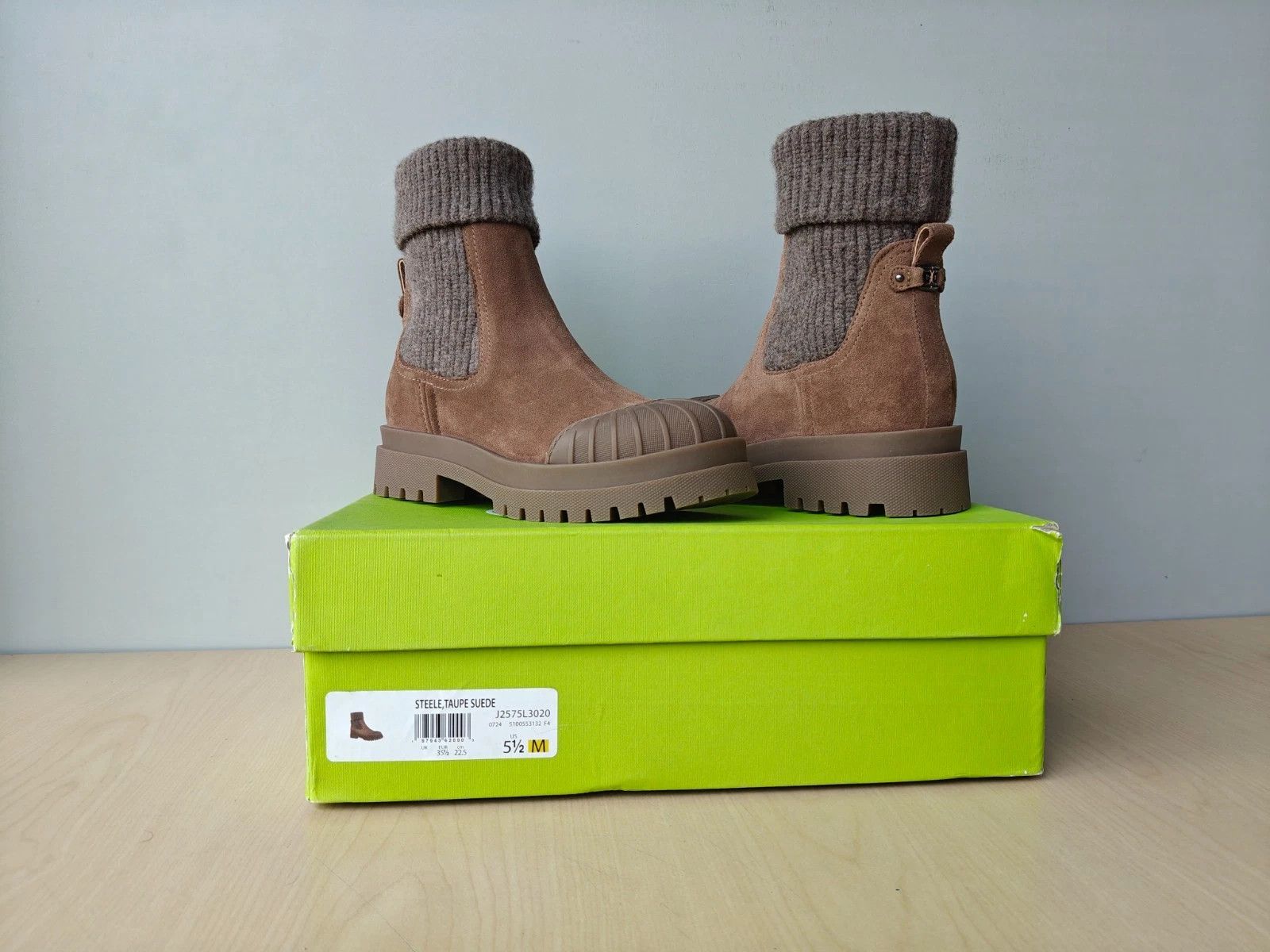 Sam Edelman Sam Edelman Steele Knit Chelsea Boot T / 0039 Size US 5.5 / IT 35.5 - 11 Thumbnail