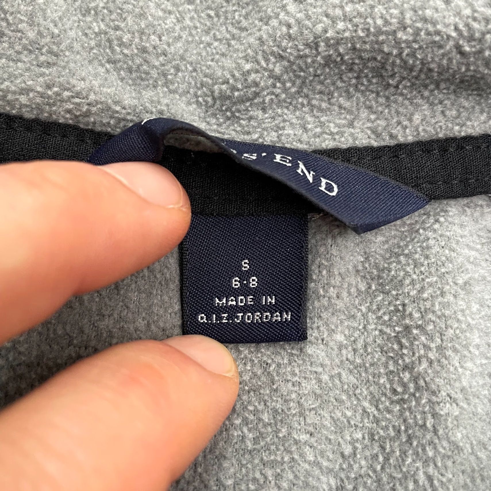 Lands' End Lands' End Vest Womens Small Gray Full Zip Fleece Pockets Outdoor Size S / US 4 / IT 40 - 7 Thumbnail