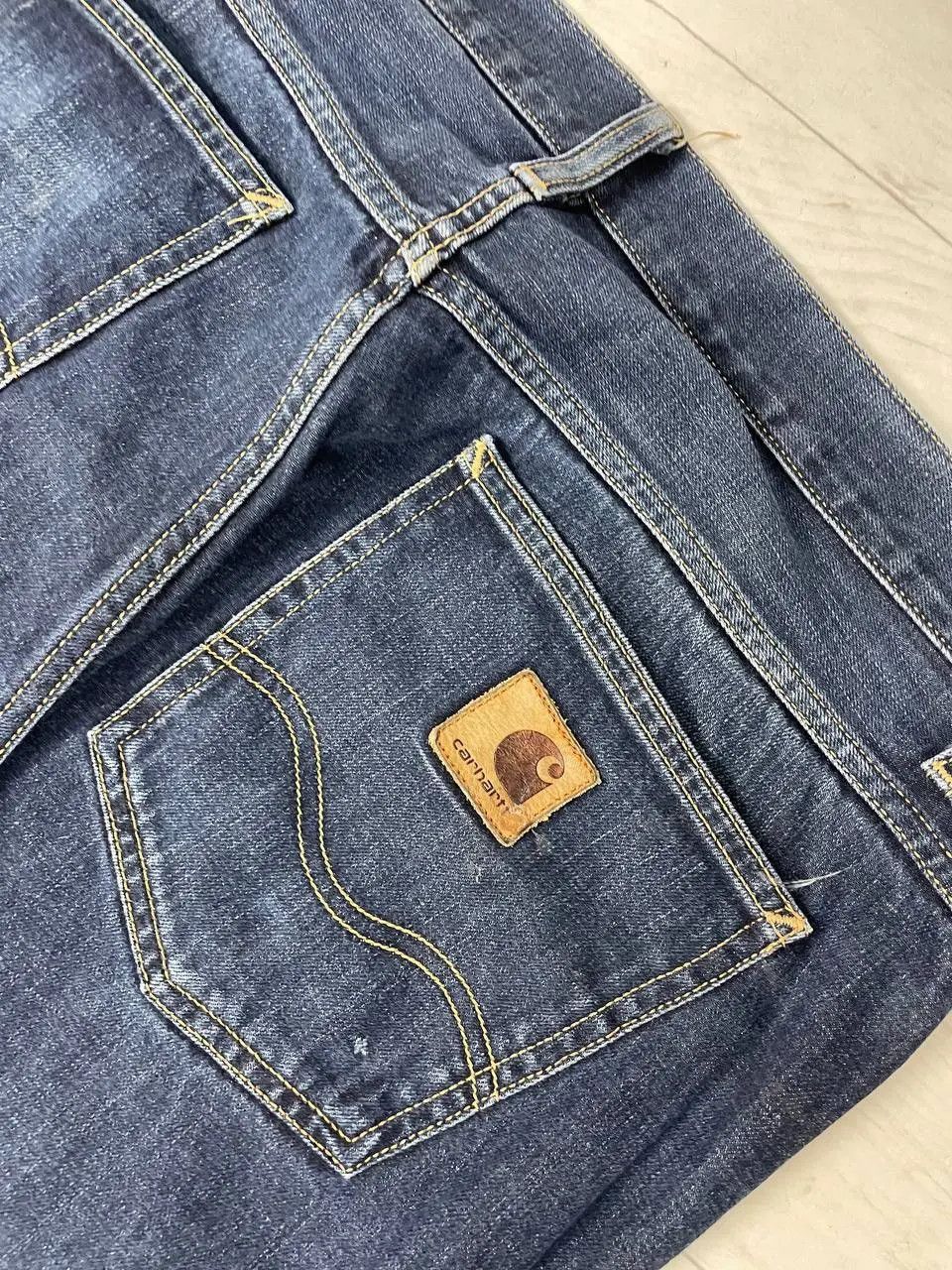 Carhartt Carhartt WIP Western Pants Denim Jeans Blue Men Size 36x32 Size US 36 / EU 52 - 4 Thumbnail