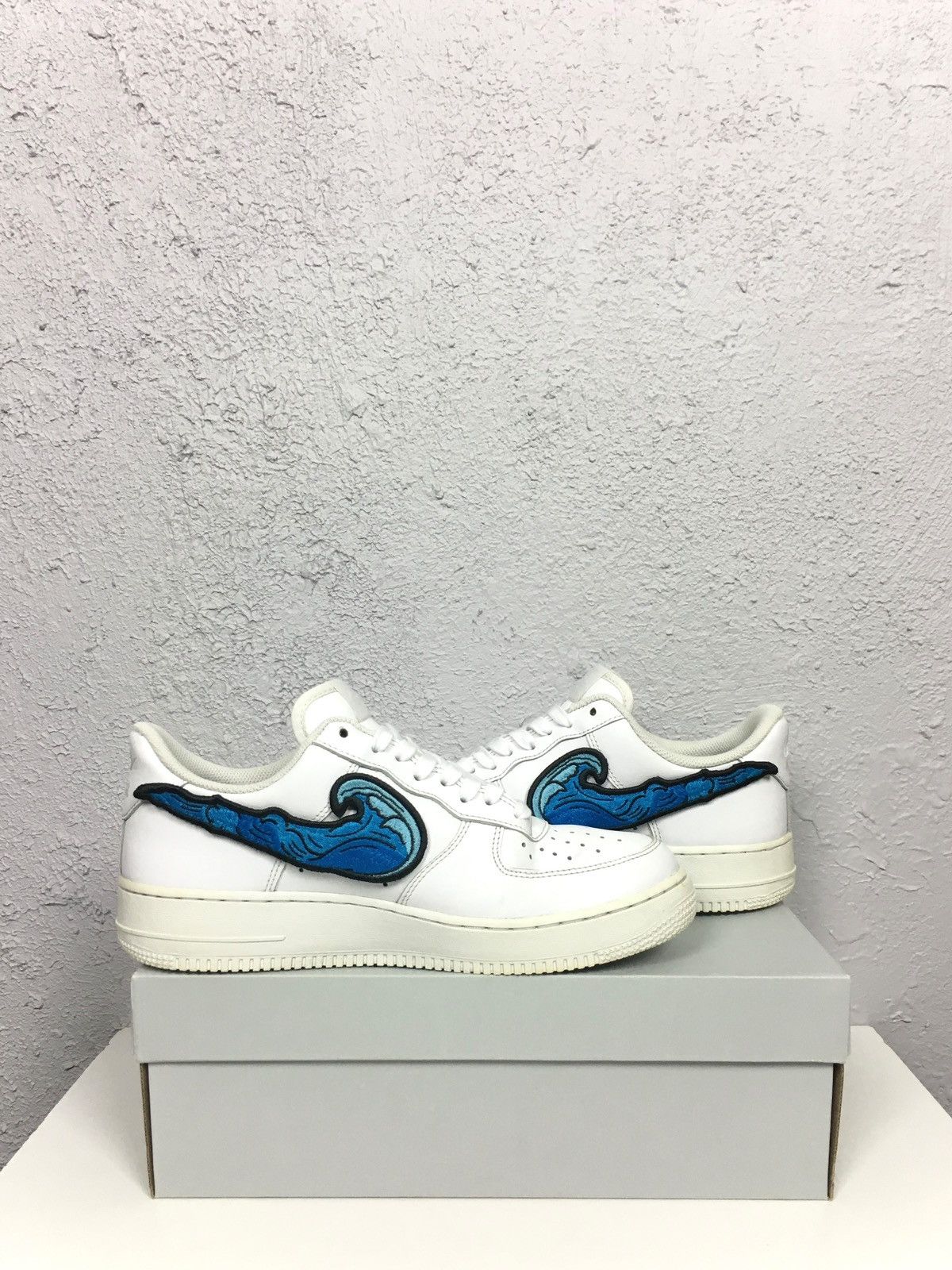 Nike shoes NIKE Air Force 1 ’07 Low sneakers vintage y2k drill Size US 9.5 / EU 42-43 - 12 Thumbnail
