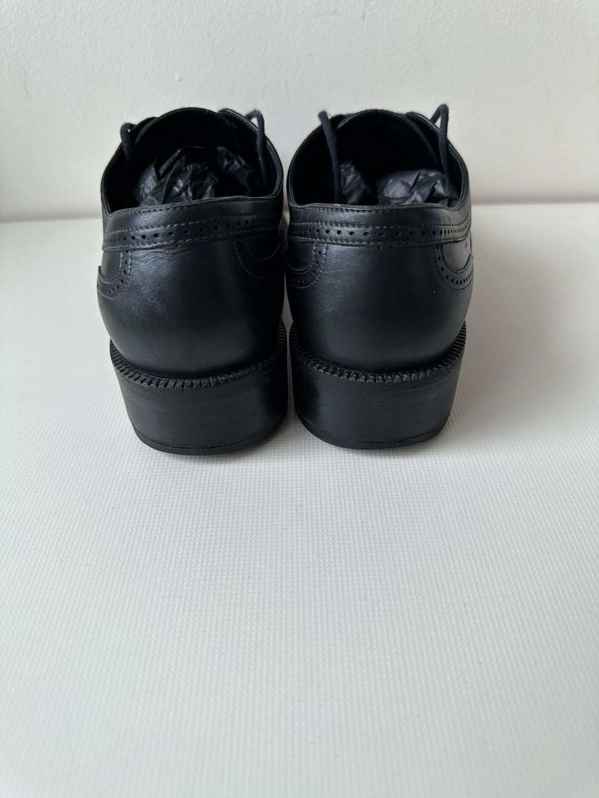 Bottega Veneta Bottega Veneta Oxford leather boots vintage shoes Size US 9 / IT 39 - 6 Thumbnail