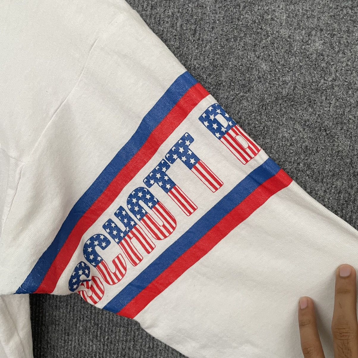 Schott × Vintage Vintage Schott 3 QR T Shirt Size US M / EU 48-50 / 2 - 3 Thumbnail