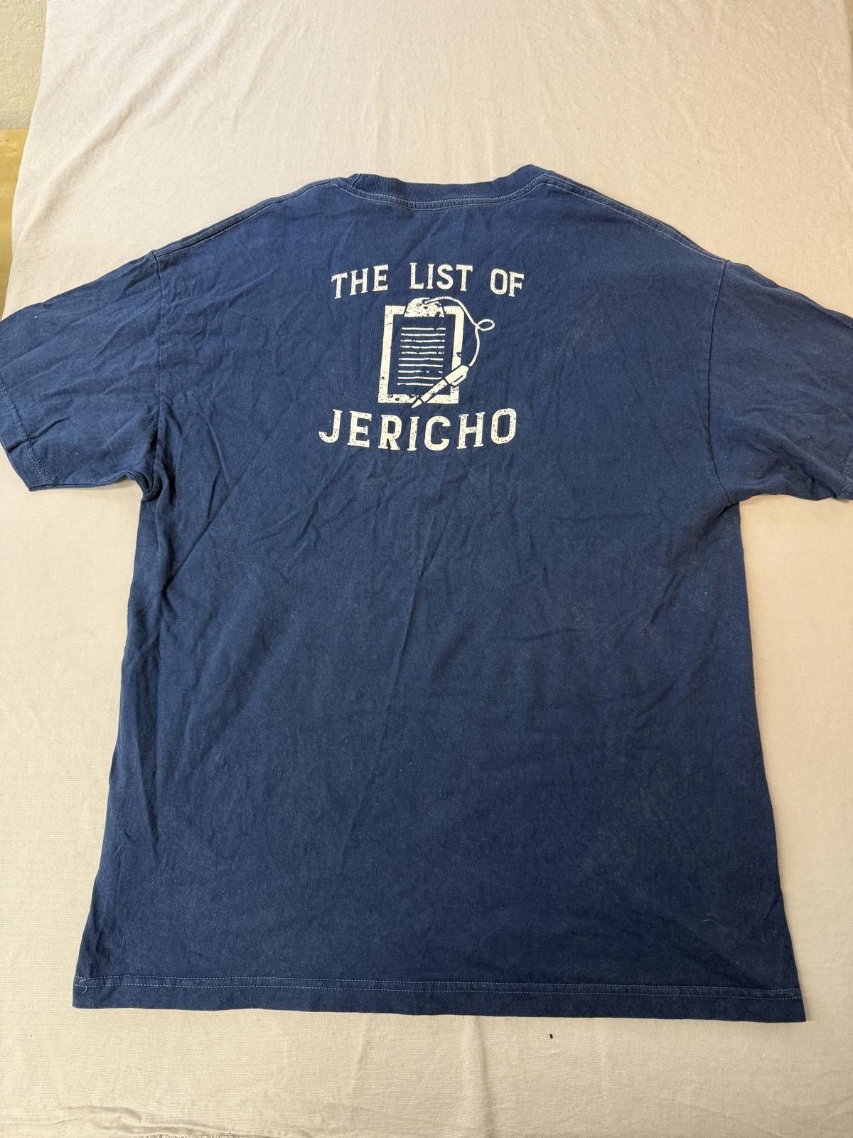 WWE WWE Chris Jericho T-shirt List of Jericho Tee XL Size US XL / EU 56 / 4 - 2 Thumbnail