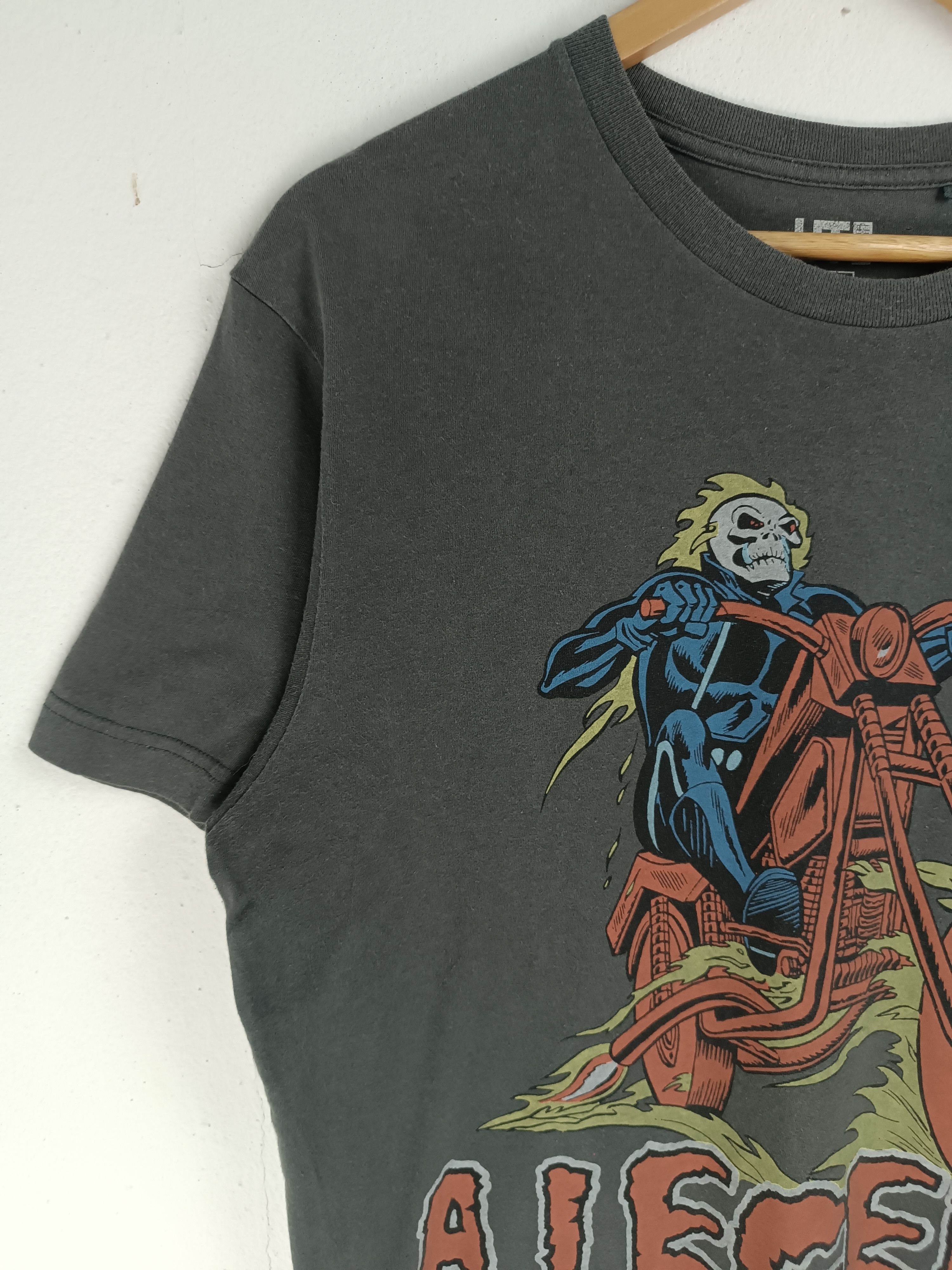 Marvel Comics VINTAGE GHOST RIDER A LEGEND IS BORN TEE marvel ironman Size US M / EU 48-50 / 2 - 5 Thumbnail