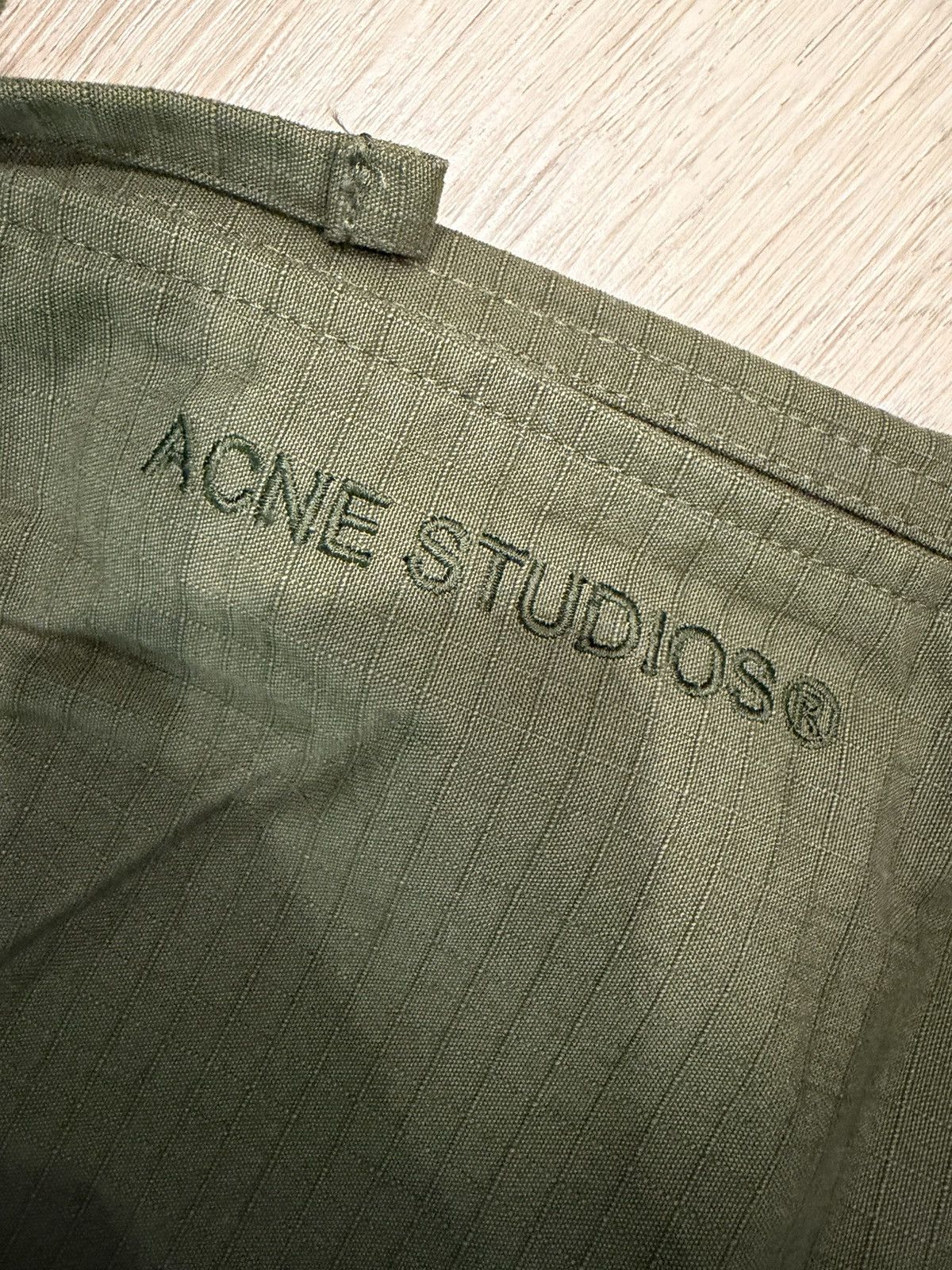 Acne Studios Acne Studios Cargo Trousers Olive Green FN-MN-TROU000844 Size US 32 / EU 48 - 4 Thumbnail