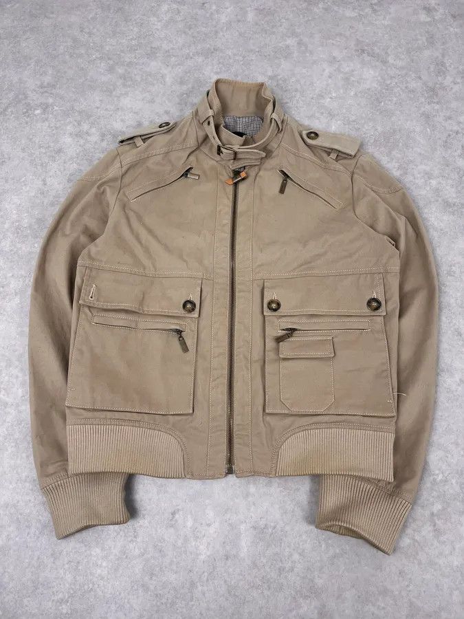AW2011 Cavalli Beige Structured Classy Jacket