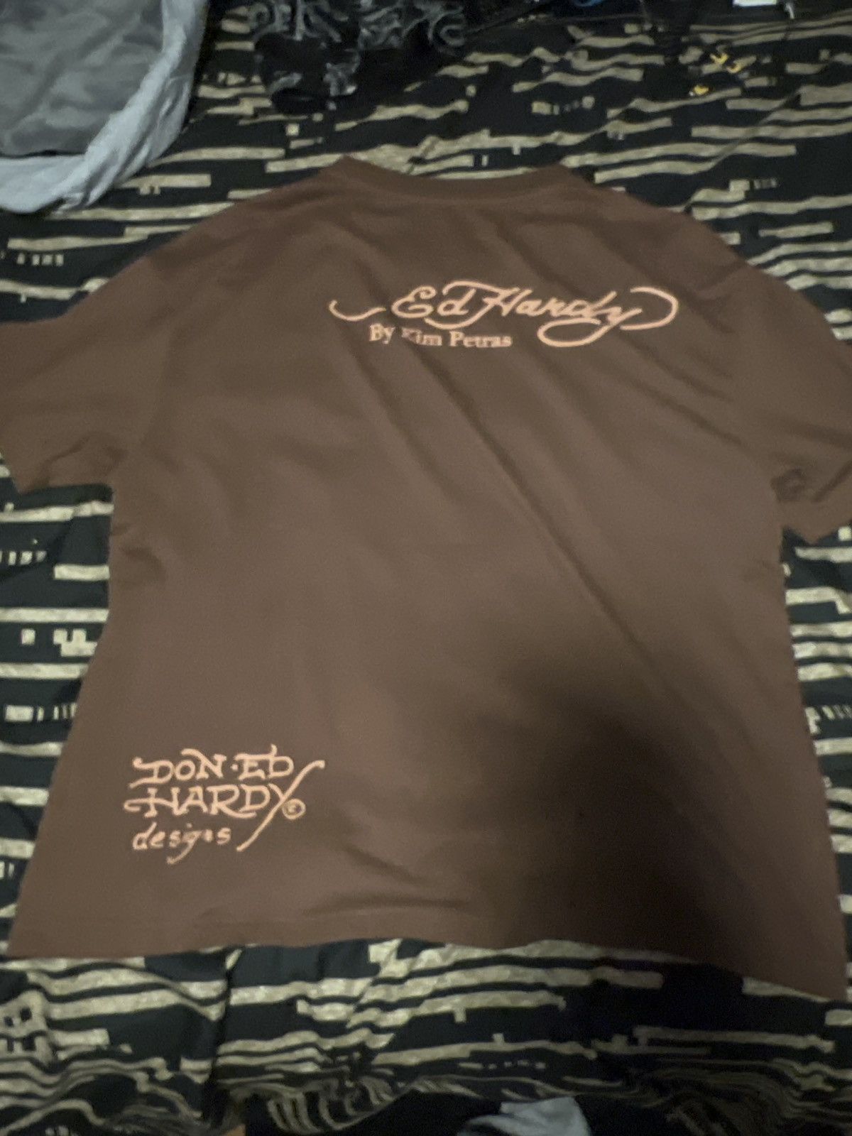 Ed Hardy Ed Hardy X Kim Petras bulldog tee Size US L / EU 52-54 / 3 - 3 Thumbnail