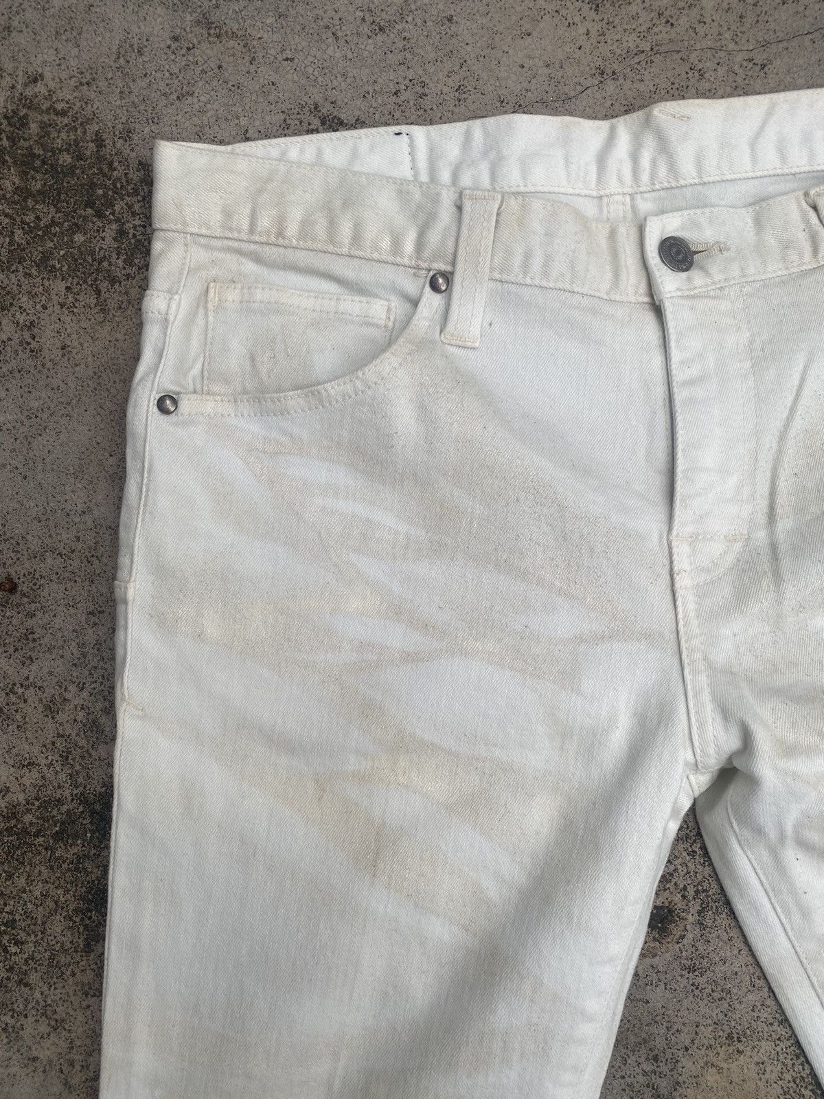 If Six Was Nine × Tornado Mart Tornado Mart Waxed Strechable Jeans Size US 32 / EU 48 - 8 Thumbnail