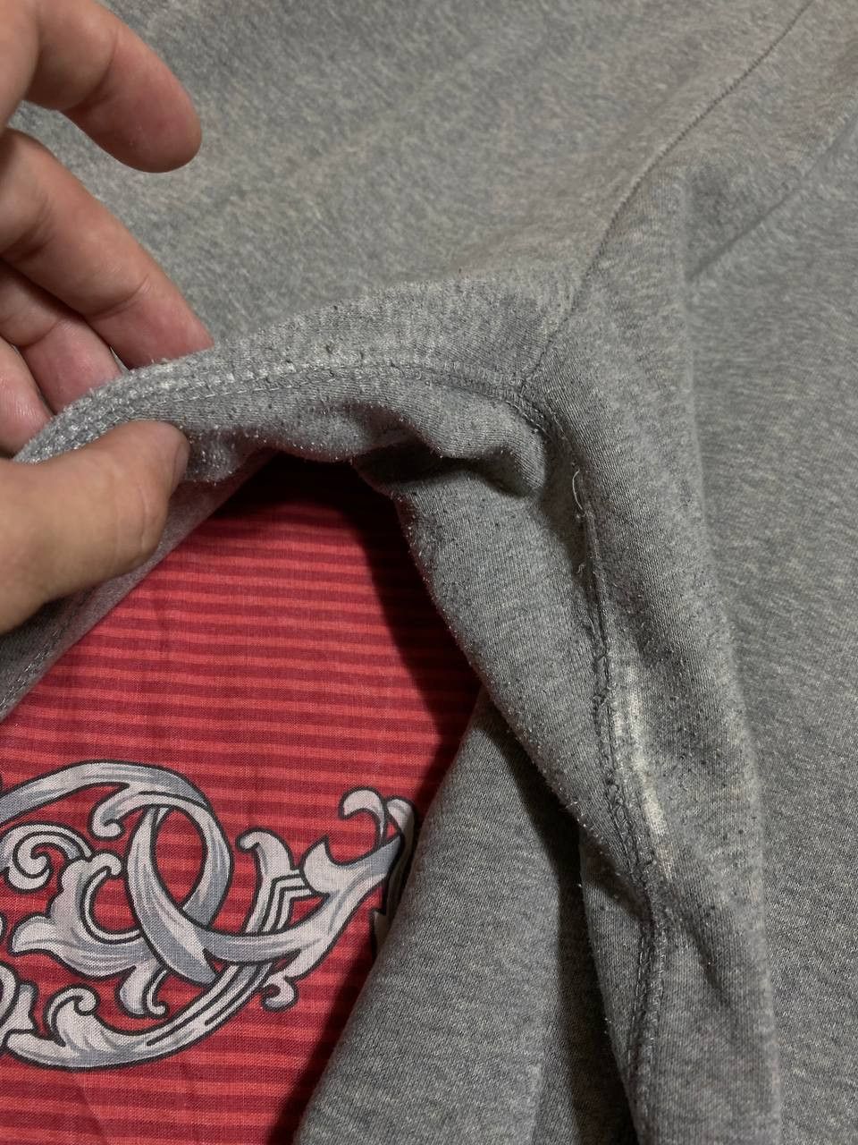 Nike × Vintage Nike gray sweatpants baggy fit wide leg streetwear hype Size US 32 / EU 48 - 10 Thumbnail