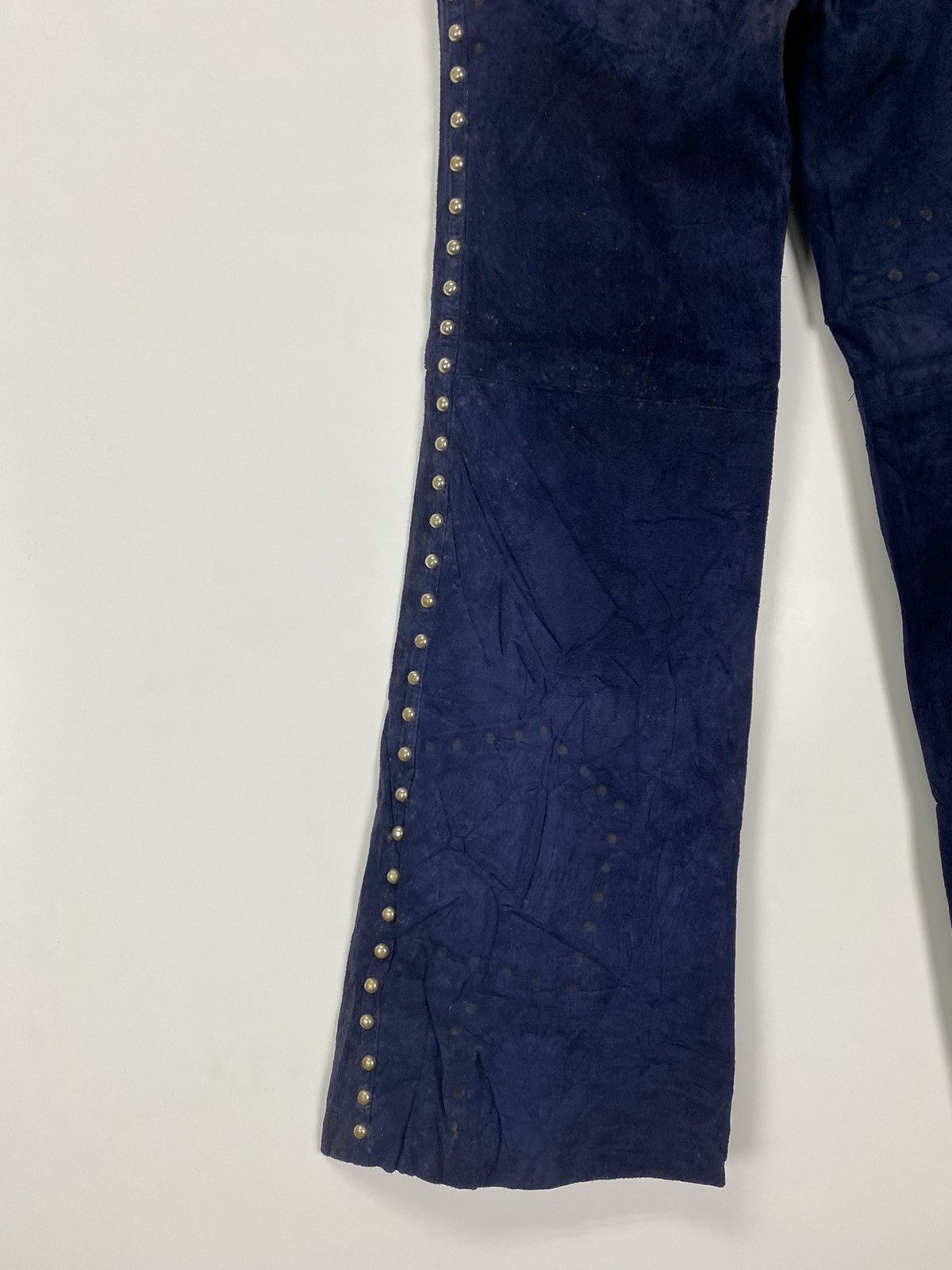 Leather Vintage Suede Leather Cowboy Fashion Size 24" / US 00 / IT 34 - 17 Thumbnail