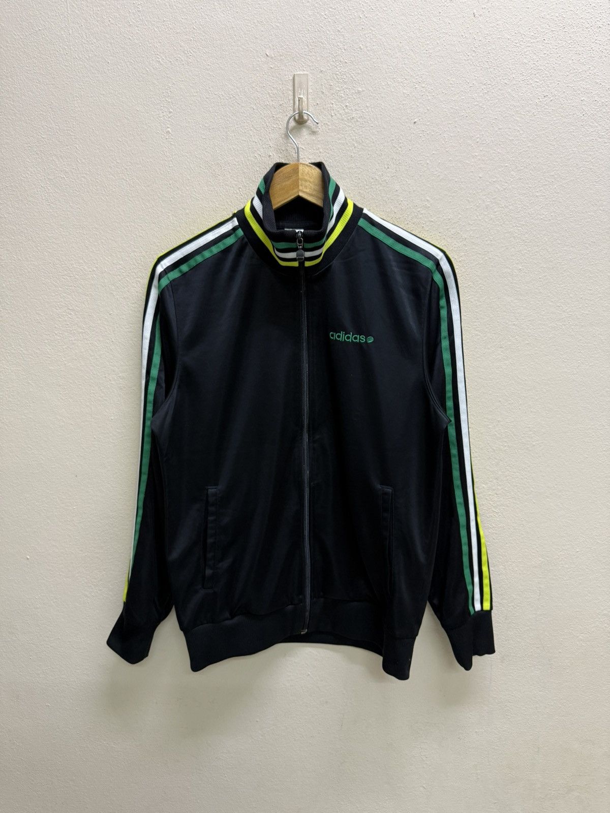 Adidas Adidas Neo Multicolor Side Tape Zip Up Tractop Sweater Size US S / EU 44-46 / 1 - 19 Thumbnail