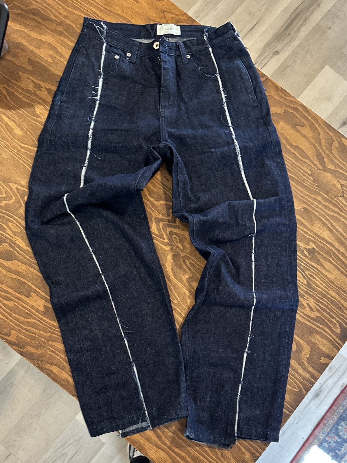 Vuja De Vuja De Amalia Raw Denim Size US 32 / EU 48 - 1 Thumbnail