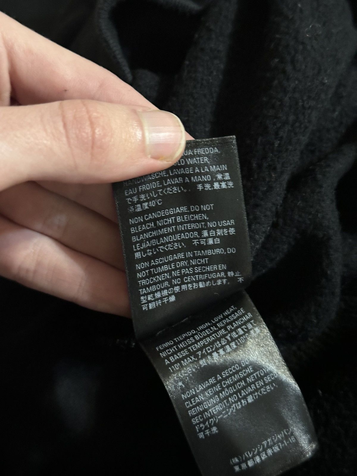 Balenciaga balenciaga sponsor hoodie Size US L / EU 52-54 / 3 - 6 Thumbnail