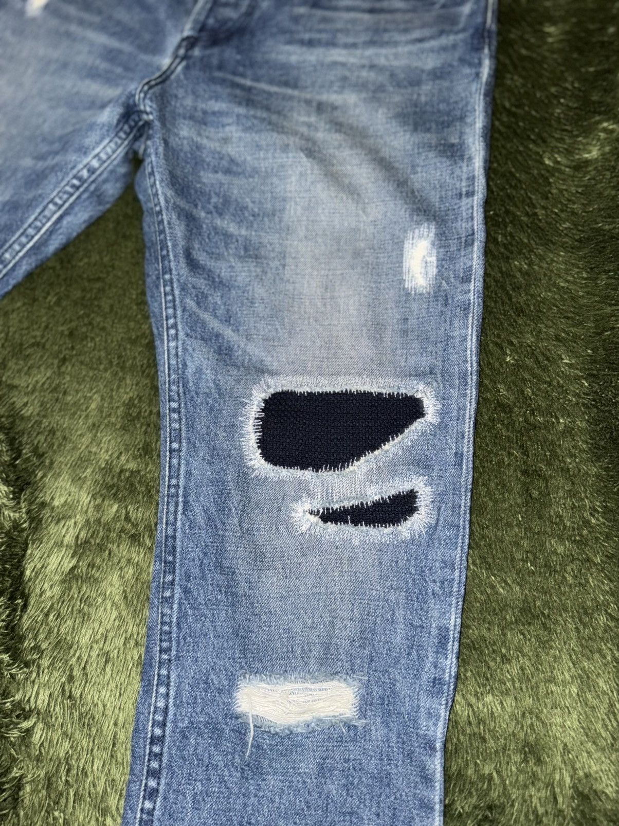 United Arrows [30] United Arrows Beauty & Youth repaired detail denim Size US 30 / EU 46 - 6 Thumbnail