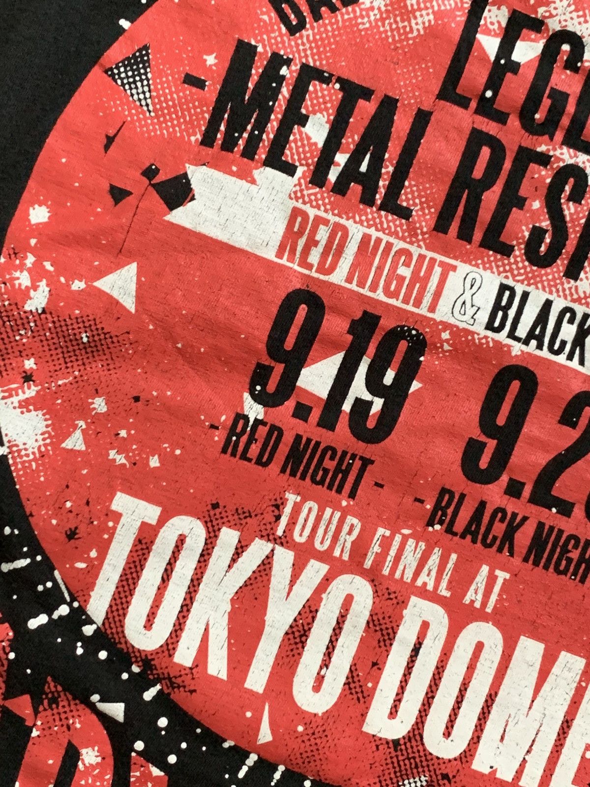 Japanese Brand Baby Metal 2016 Final Concert Tshirts Size US XL / EU 56 / 4 - 6 Thumbnail