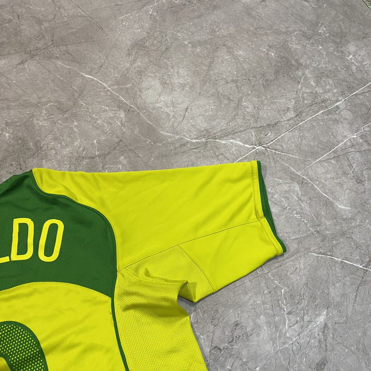 Vintage RONALDO ! VINTAGE NIKE BRAZIL TEE SOCCER JEERSEY NATION 00s Size US S / EU 44-46 / 1 - 4 Thumbnail