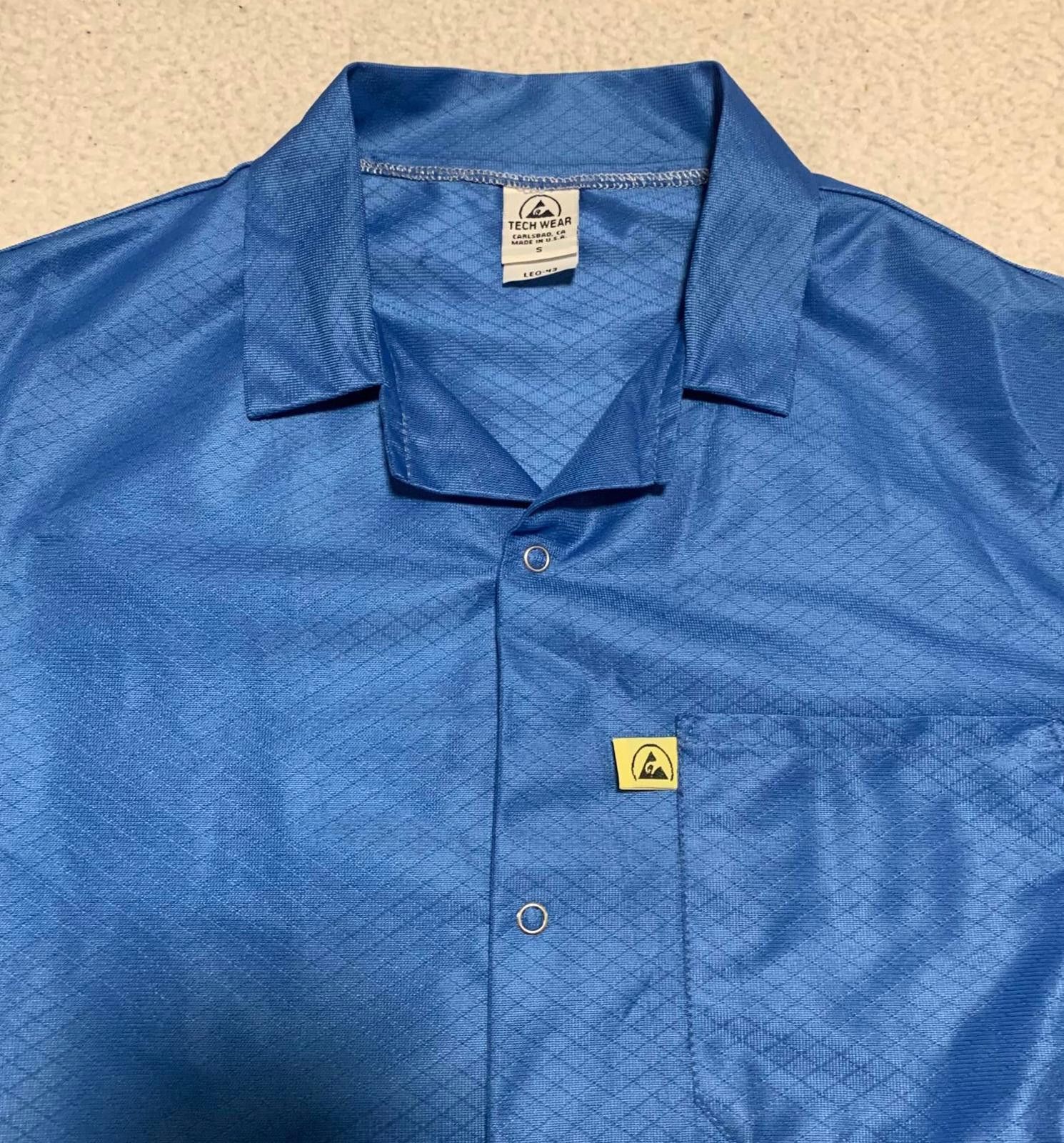 Other Vintage Tech Wear Men's Small Blue Work Jacket Size US S / EU 44-46 / 1 - 5 Thumbnail