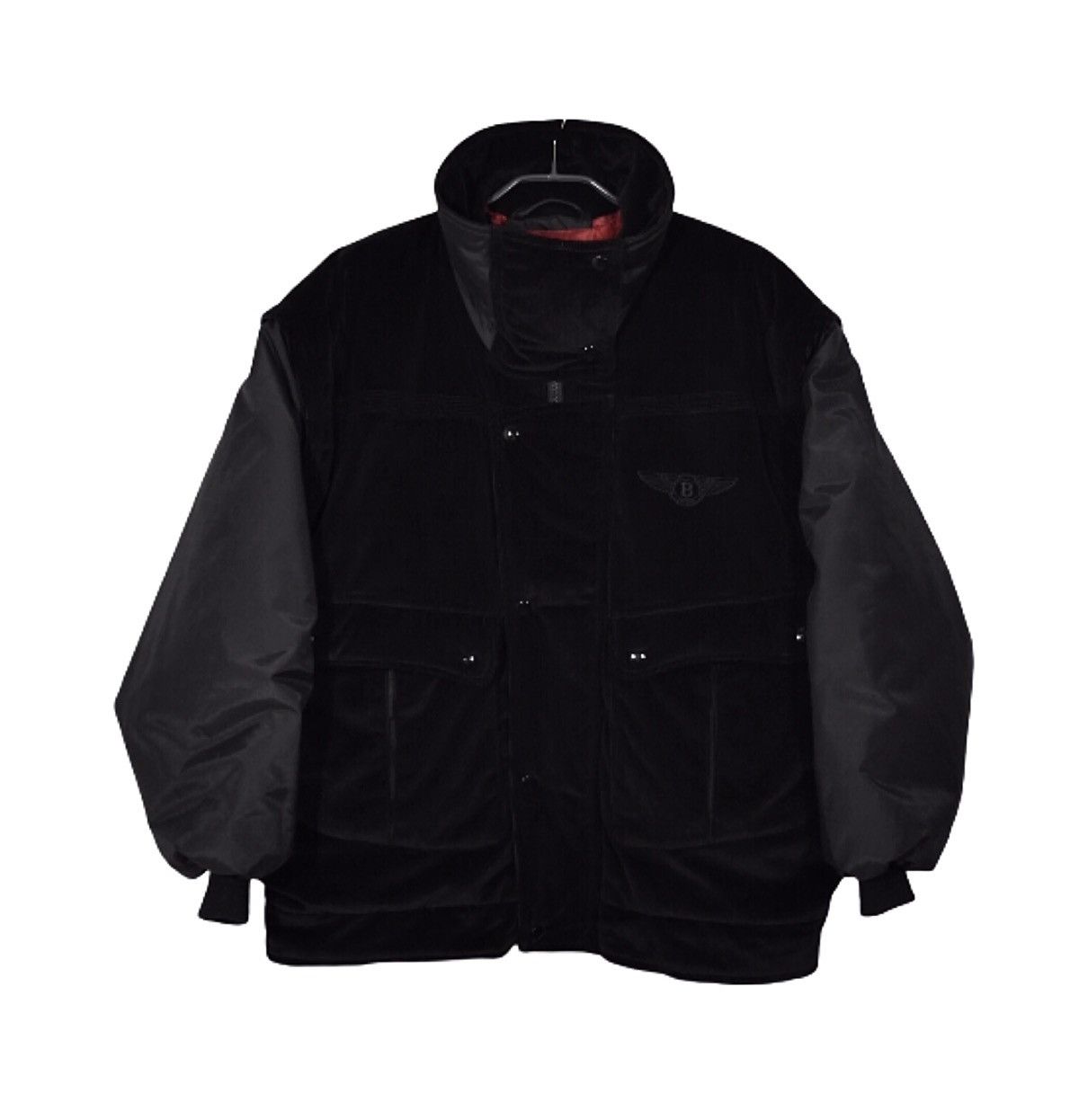 image of Archival Clothing x Bentley Vintage Bentley Bomber Jacket Owners Collection in Black (Size Large)