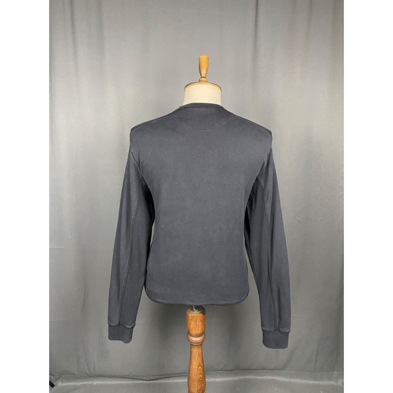 Moschino Love Moschino Big Logo Men's Black Crewneck Sweater Size M Size US M / EU 48-50 / 2 - 7 Thumbnail