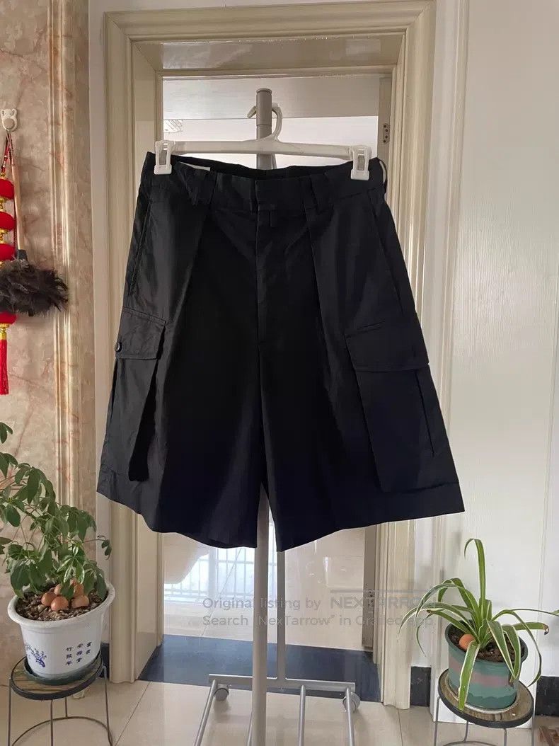 Dries Van Noten Dries Van Noten Black Bermuda Shorts Size US 28 / EU 44 - 1 Thumbnail