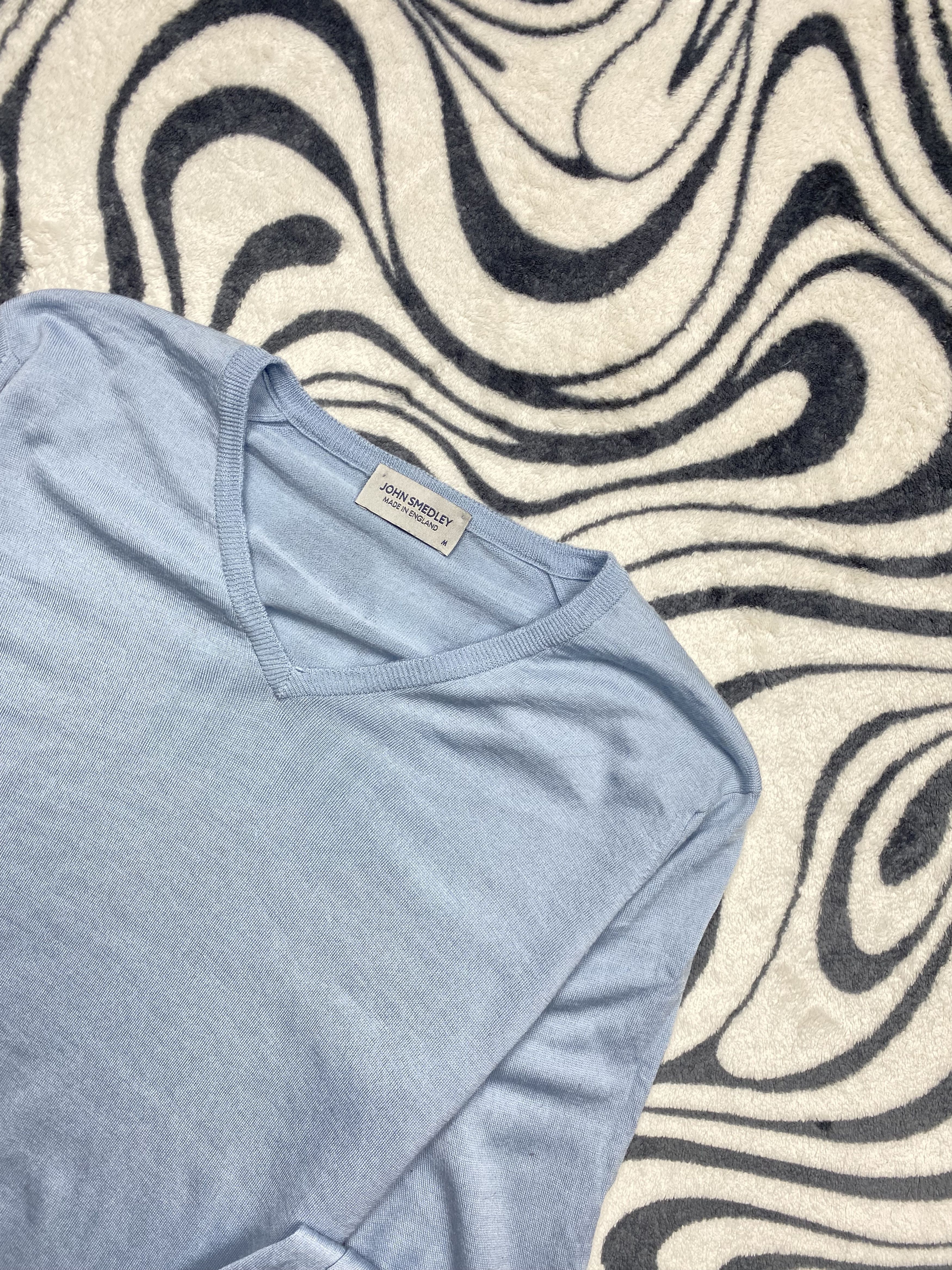 John Smedley × Vintage John Smedley Vintage Merino Wool Sweater Jumper Size US S / EU 44-46 / 1 - 2 Thumbnail