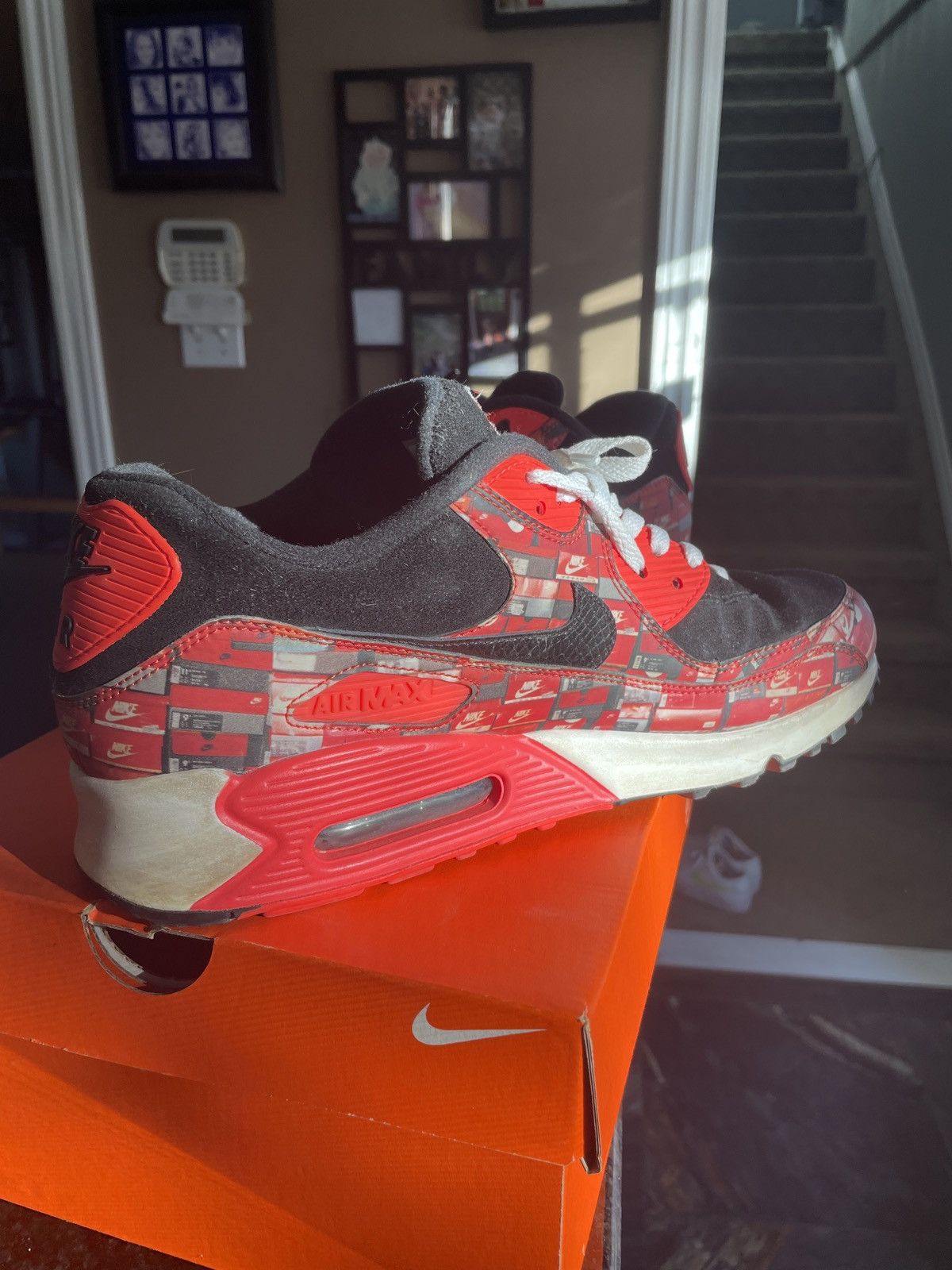 Nike Nike Air Max 90 ‘we love Nike’ Size US 11.5 / EU 44-45 - 4 Thumbnail